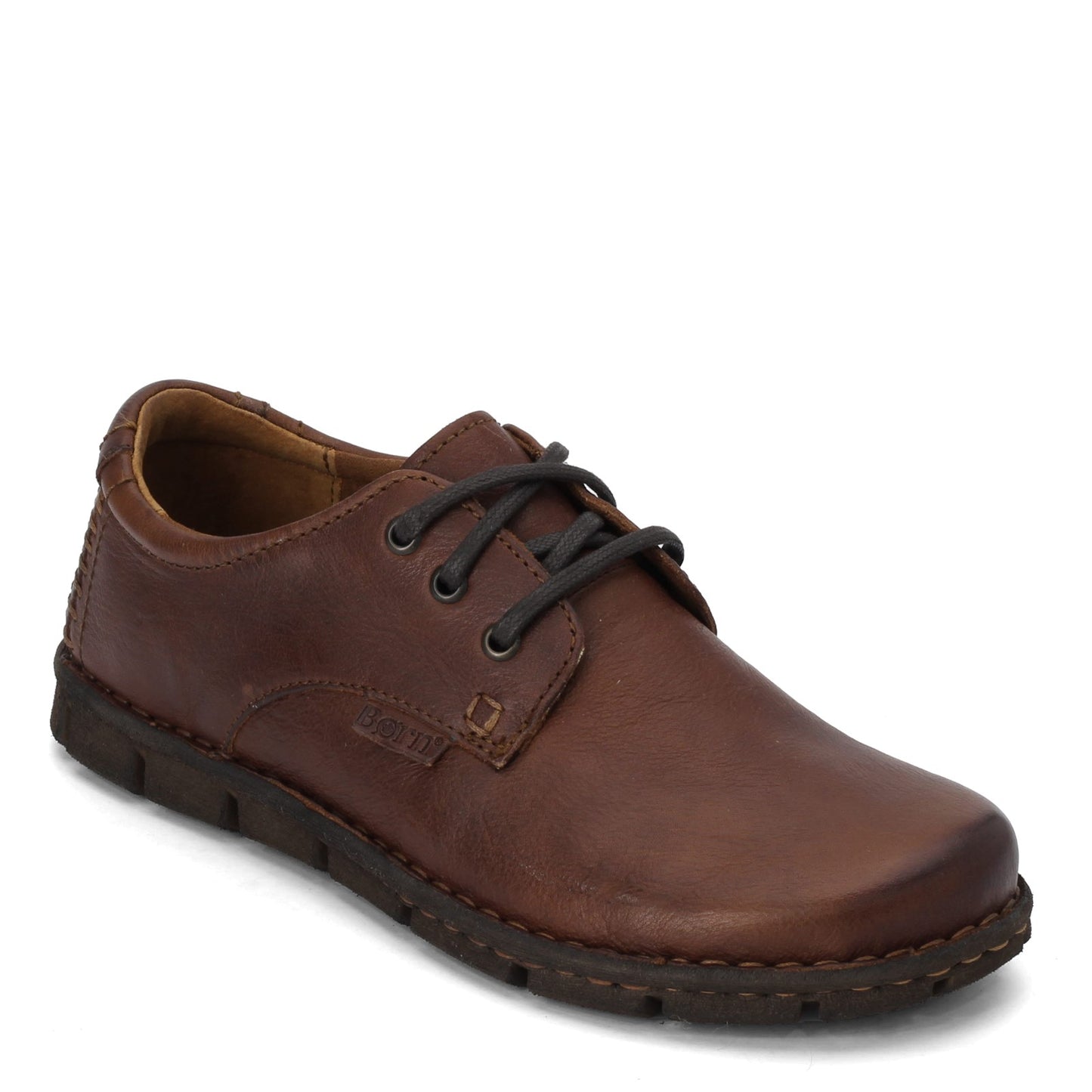 Peltz Shoes Men's Born Soledad Lace-Up Brown H47406