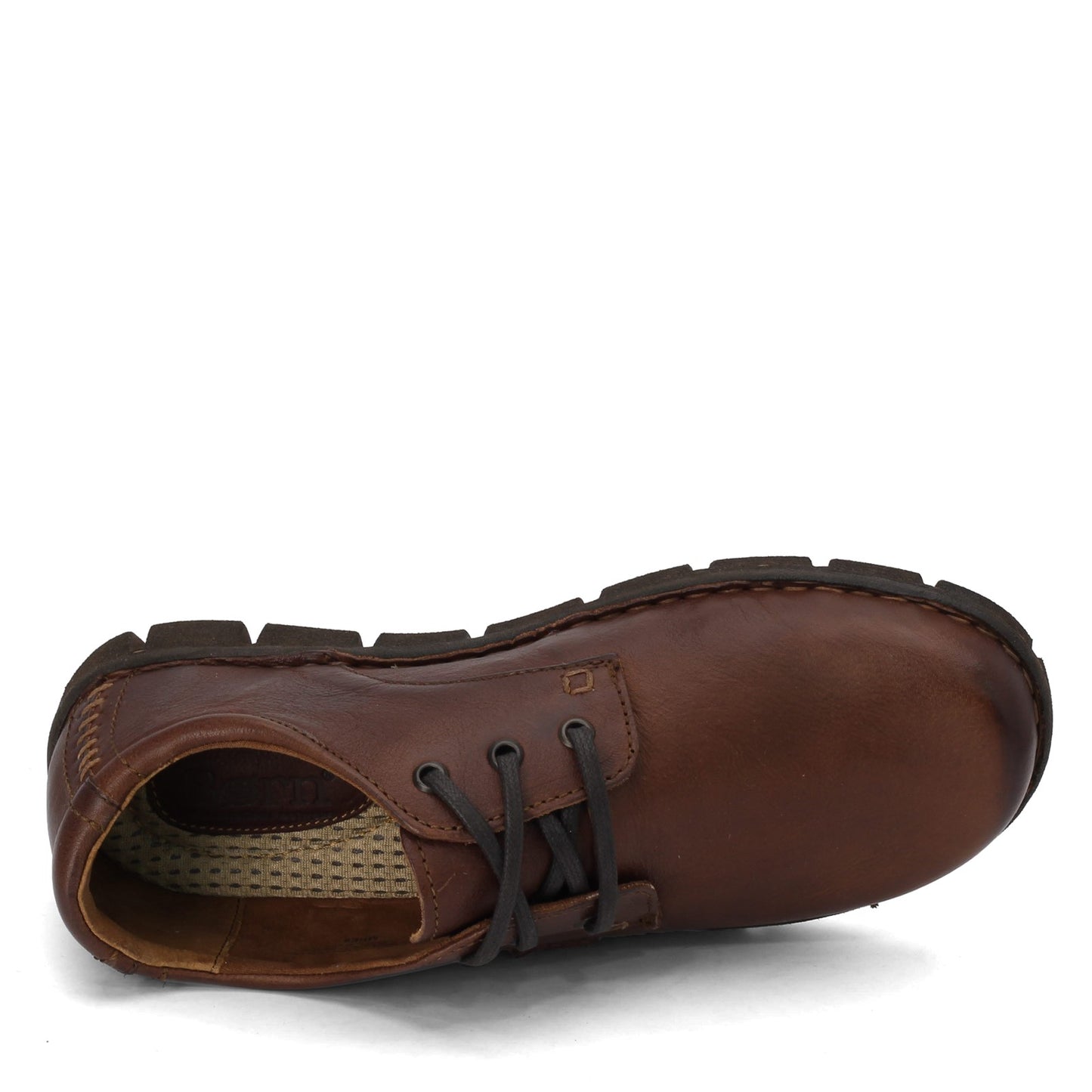 Peltz Shoes Men's Born Soledad Lace-Up Brown H47406