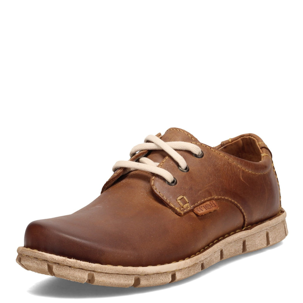 Born Men\'s Soledad Lace Up Dress Casual Oxfords Brown Leather Shoes Born Men main image 4