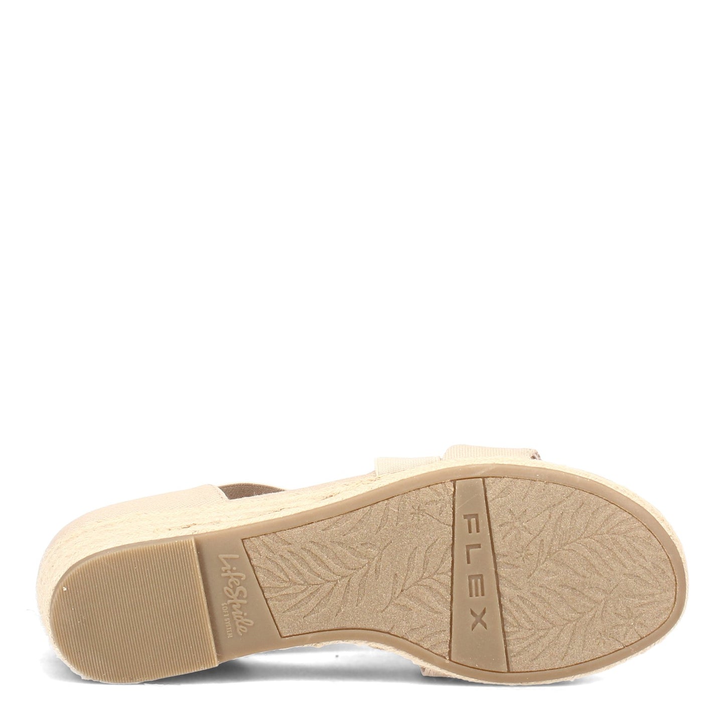 Peltz Shoes Women's Lifestride Siesta Wedge Sandal