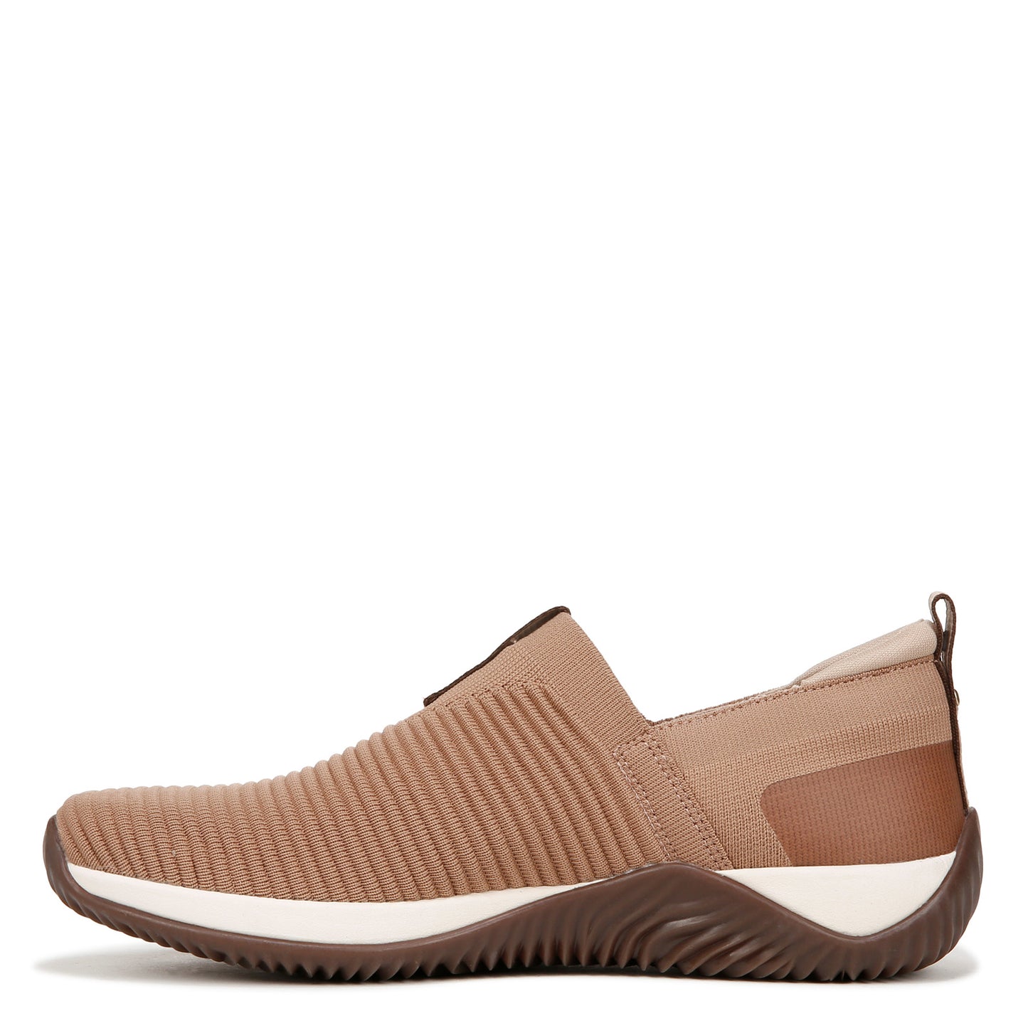 Peltz Shoes Women's Ryka Echo Knit Slip-On Sneaker Tan H4907M1202