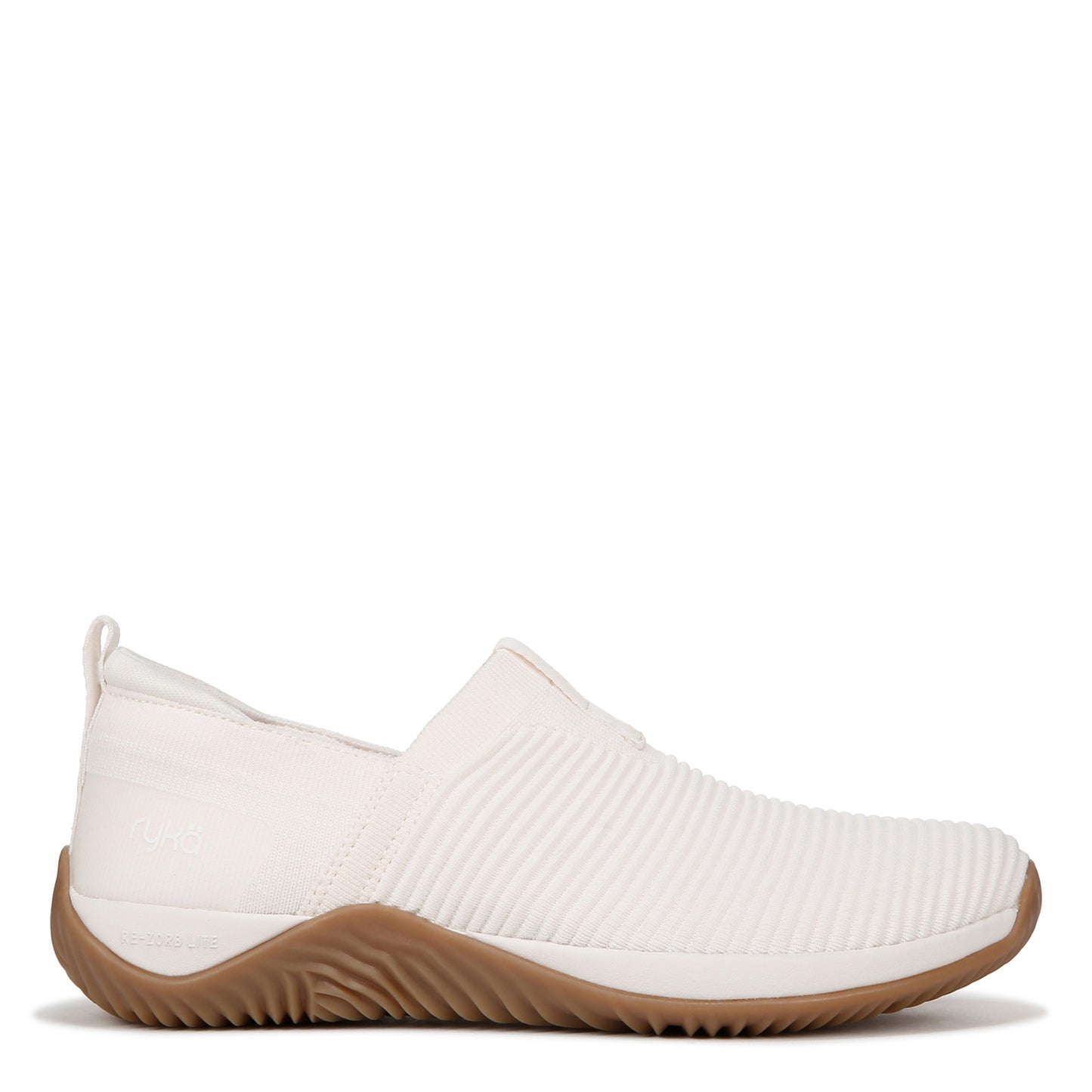 Peltz Shoes Women's Ryka Echo Knit Slip-On Sneaker White H4907M5102
