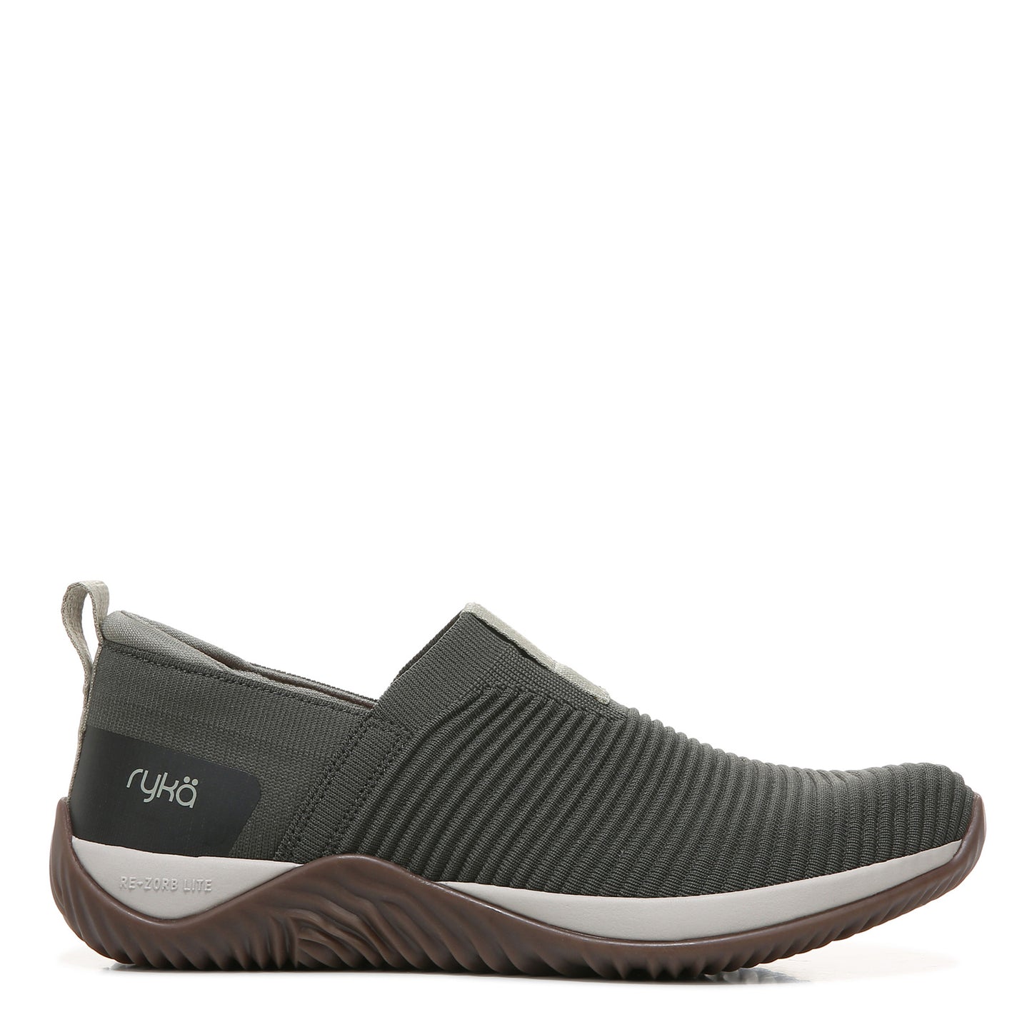 Peltz Shoes Women's Ryka Echo Knit Slip-On Sneaker GREEN H4907M5300
