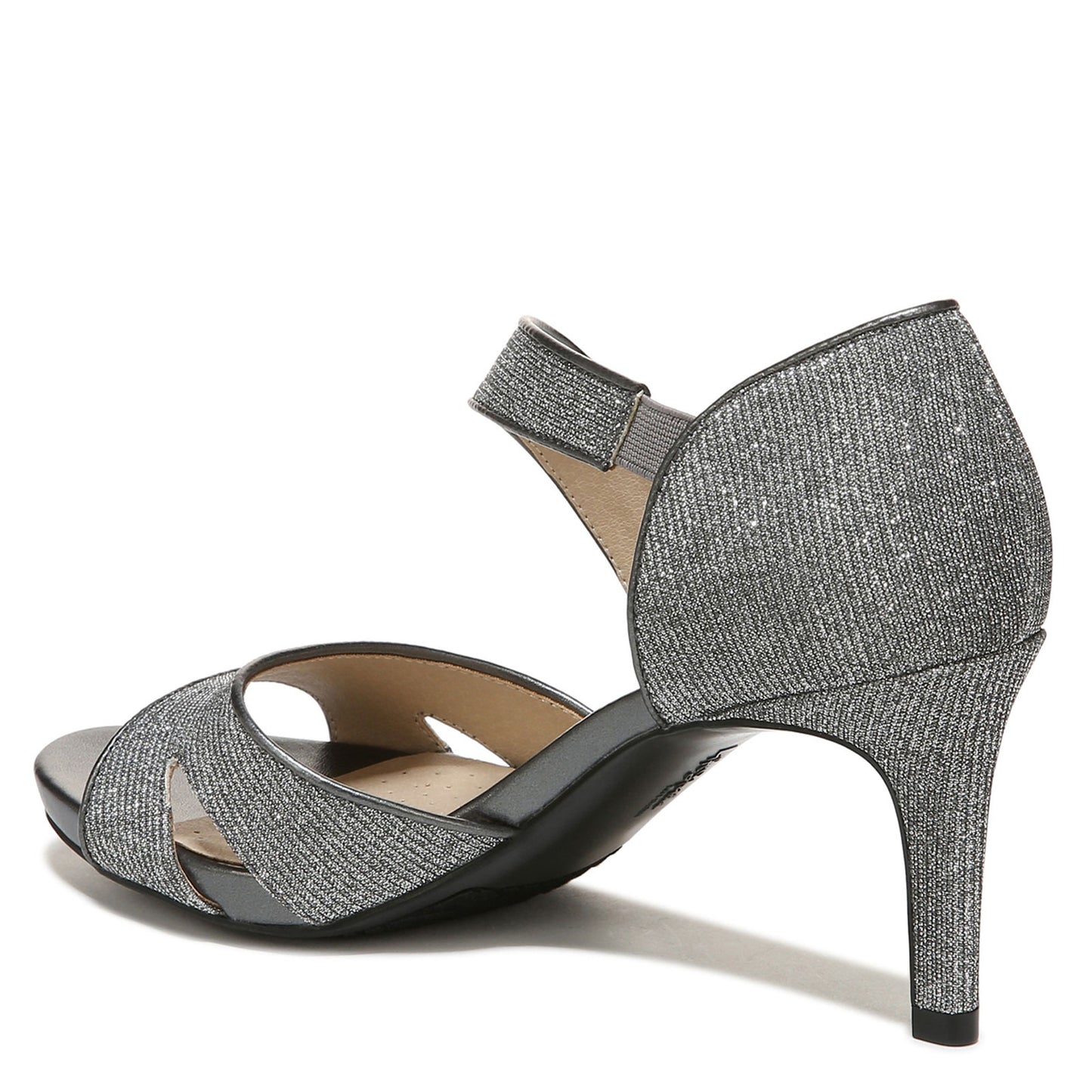 Peltz Shoes Women's LifeStride Mega Sandal Pewter H5058F2020