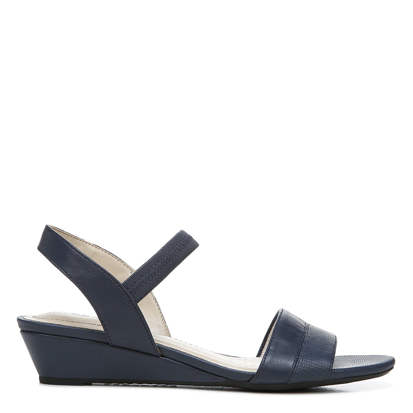 Peltz Shoes Women's LifeStride Yuma Sandal NAVY H5211S1400