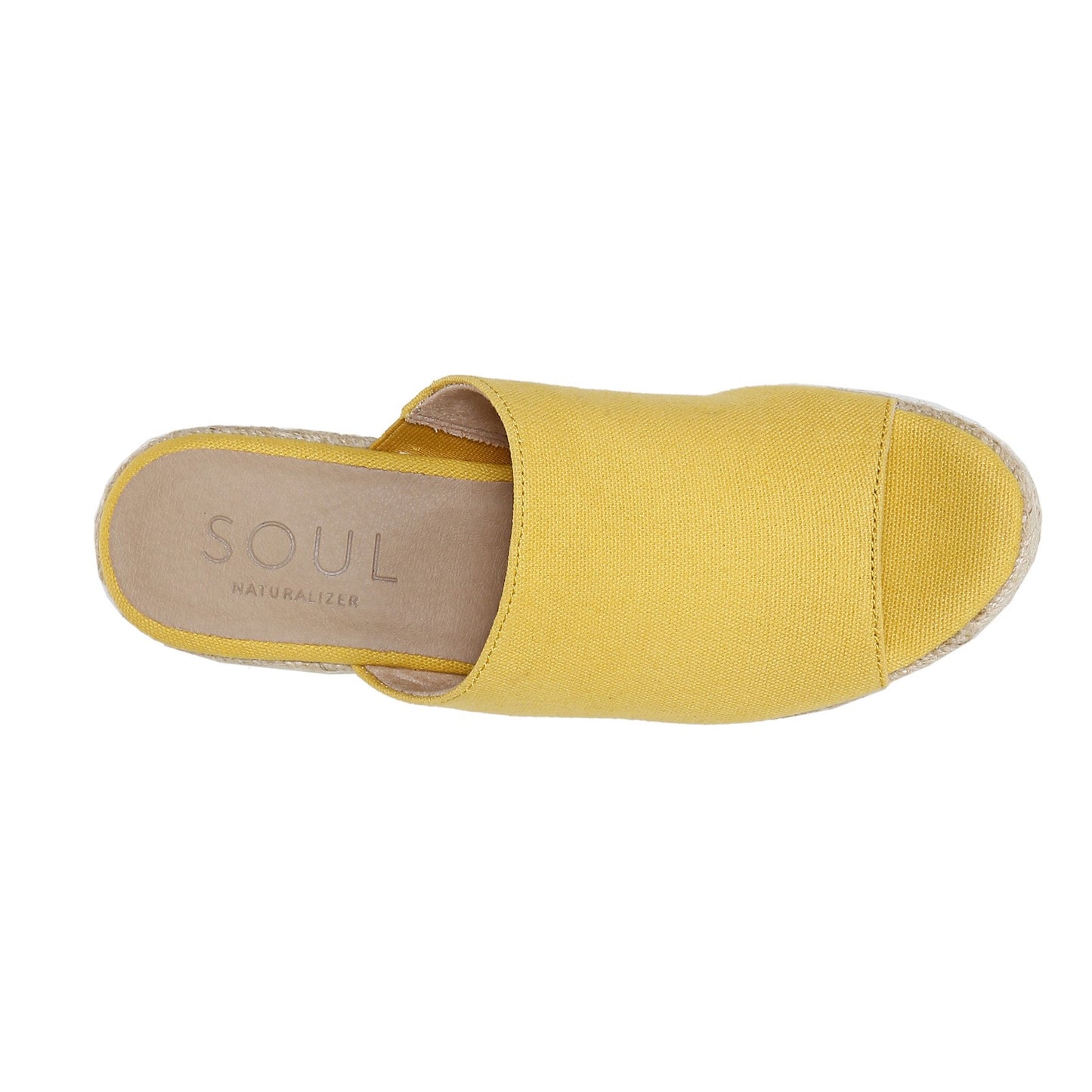 Peltz Shoes Women's Soul Naturalizer Oodles Wedge Sandal YELLOW H5570F7700