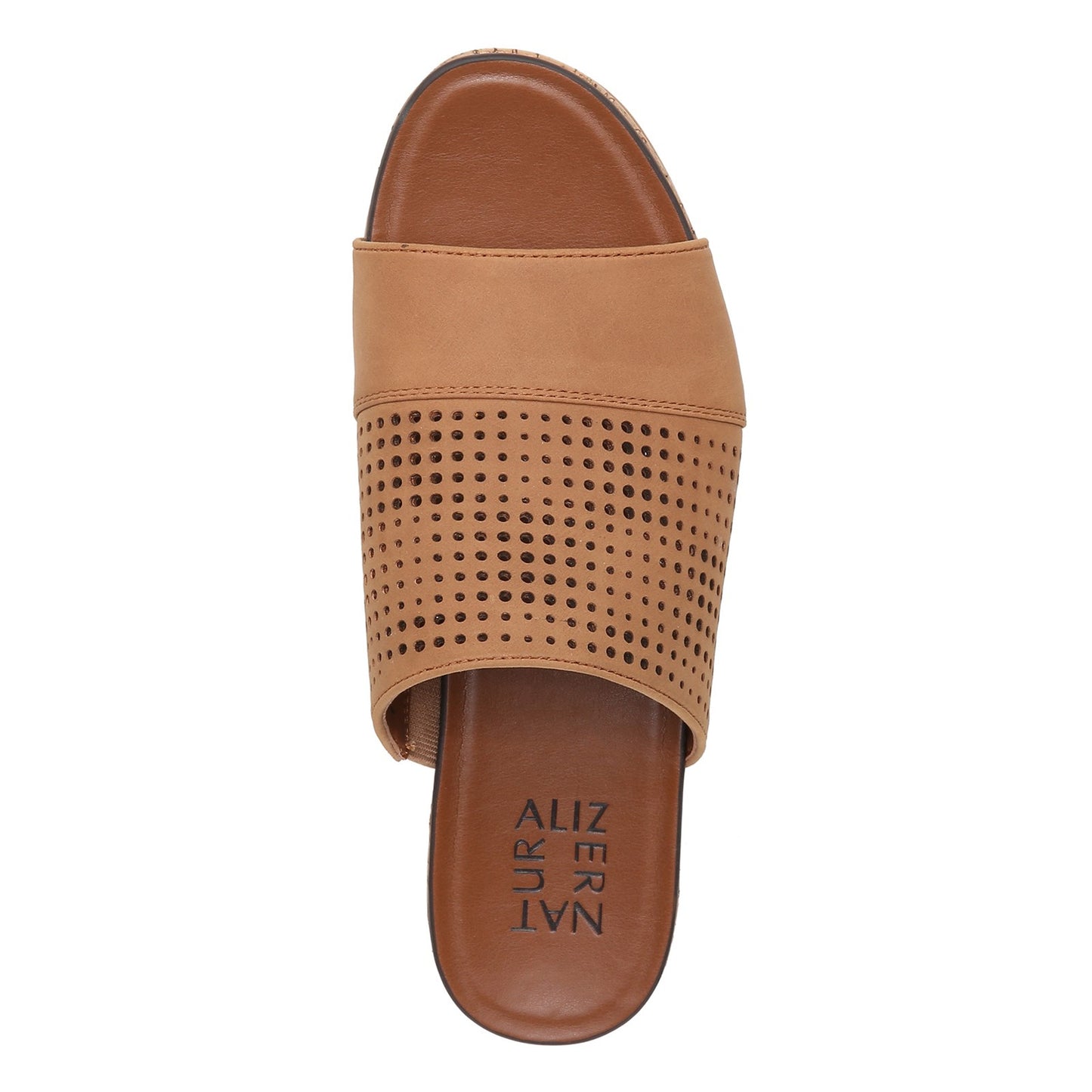 Peltz Shoes Women's Naturalizer Nebraska Sandal BROWN H5588S3200