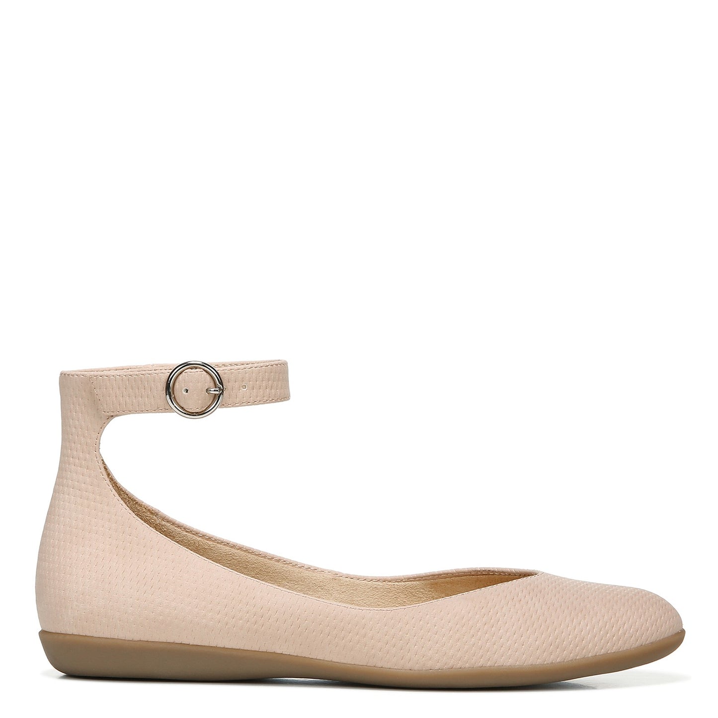 Peltz Shoes Women's Naturalizer Valentina Flat BLUSH H5740S2650