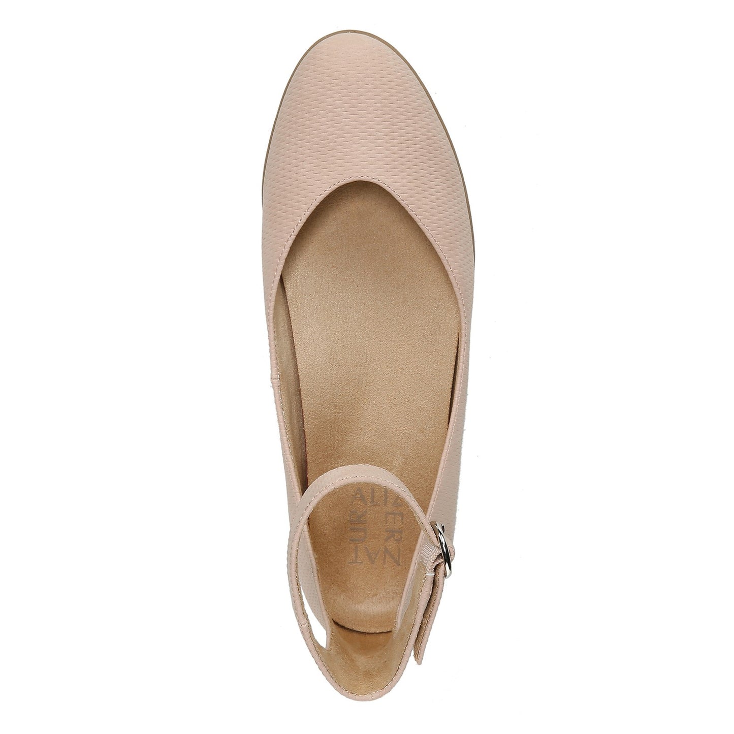 Peltz Shoes Women's Naturalizer Valentina Flat BLUSH H5740S2650