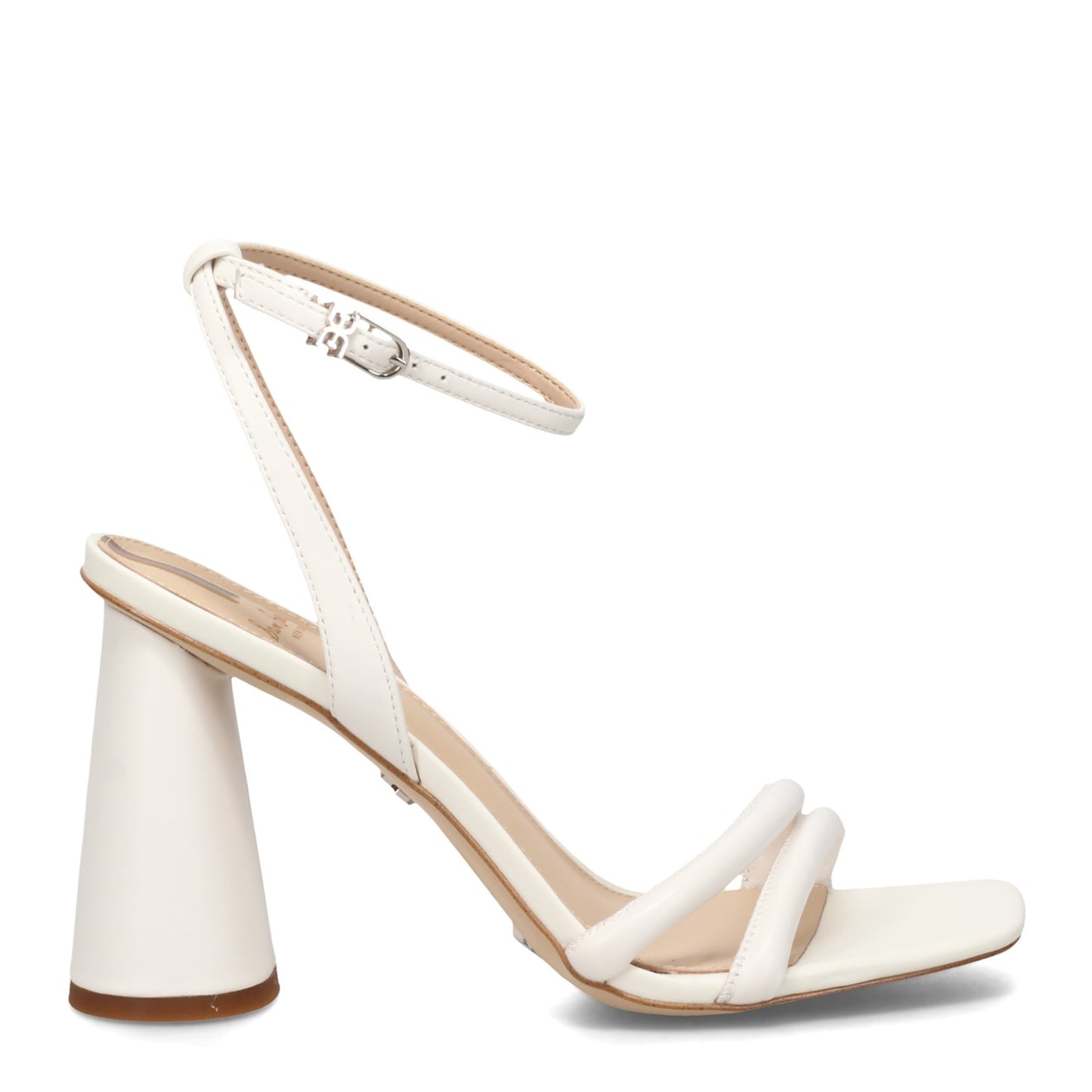 Peltz Shoes Women's Sam Edelman Kia Sandal WHITE H5768L1100
