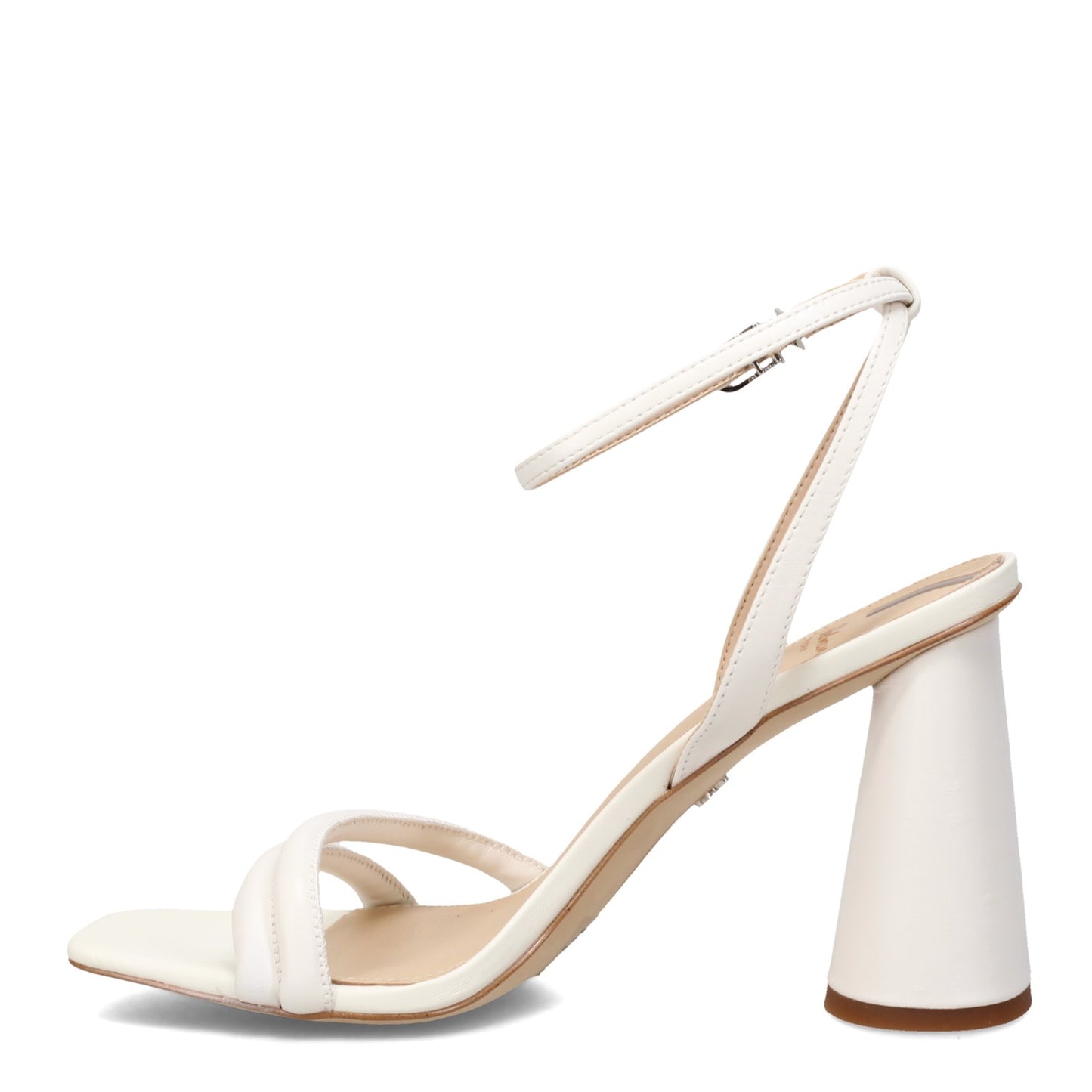 Peltz Shoes Women's Sam Edelman Kia Sandal WHITE H5768L1100