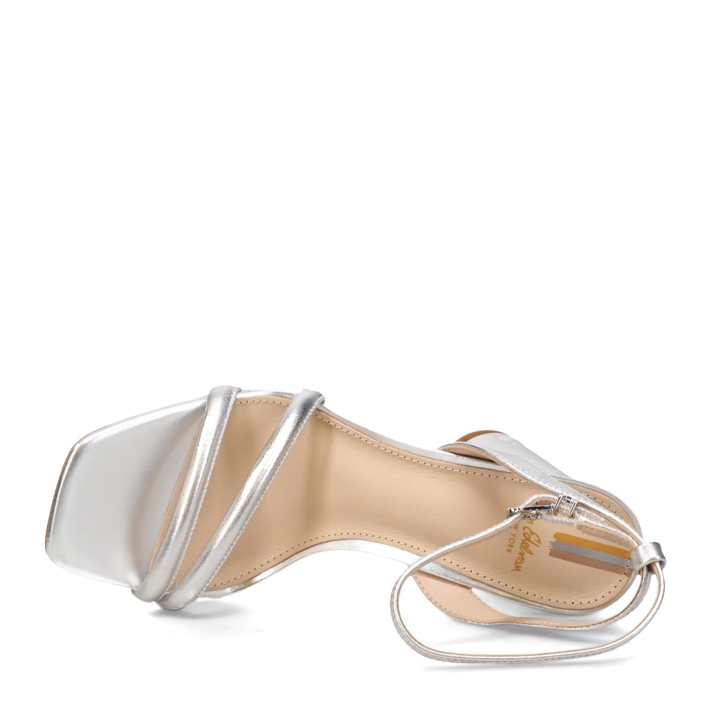 Peltz Shoes Women's Sam Edelman Kia Sandal SILVER H5768L3020