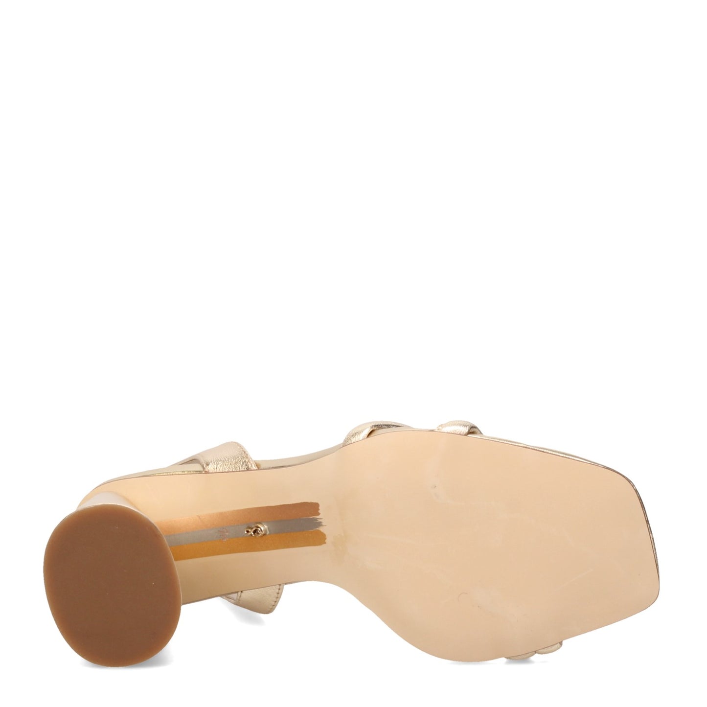 Peltz Shoes Women's Sam Edelman Kia Sandal GOLD H5768L7700