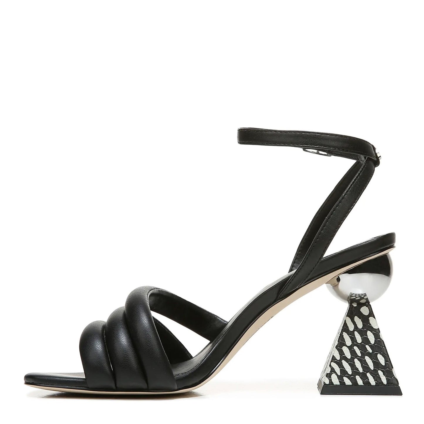 Peltz Shoes Women's Circus NY Bobbie Sandal BLACK H5912S1001