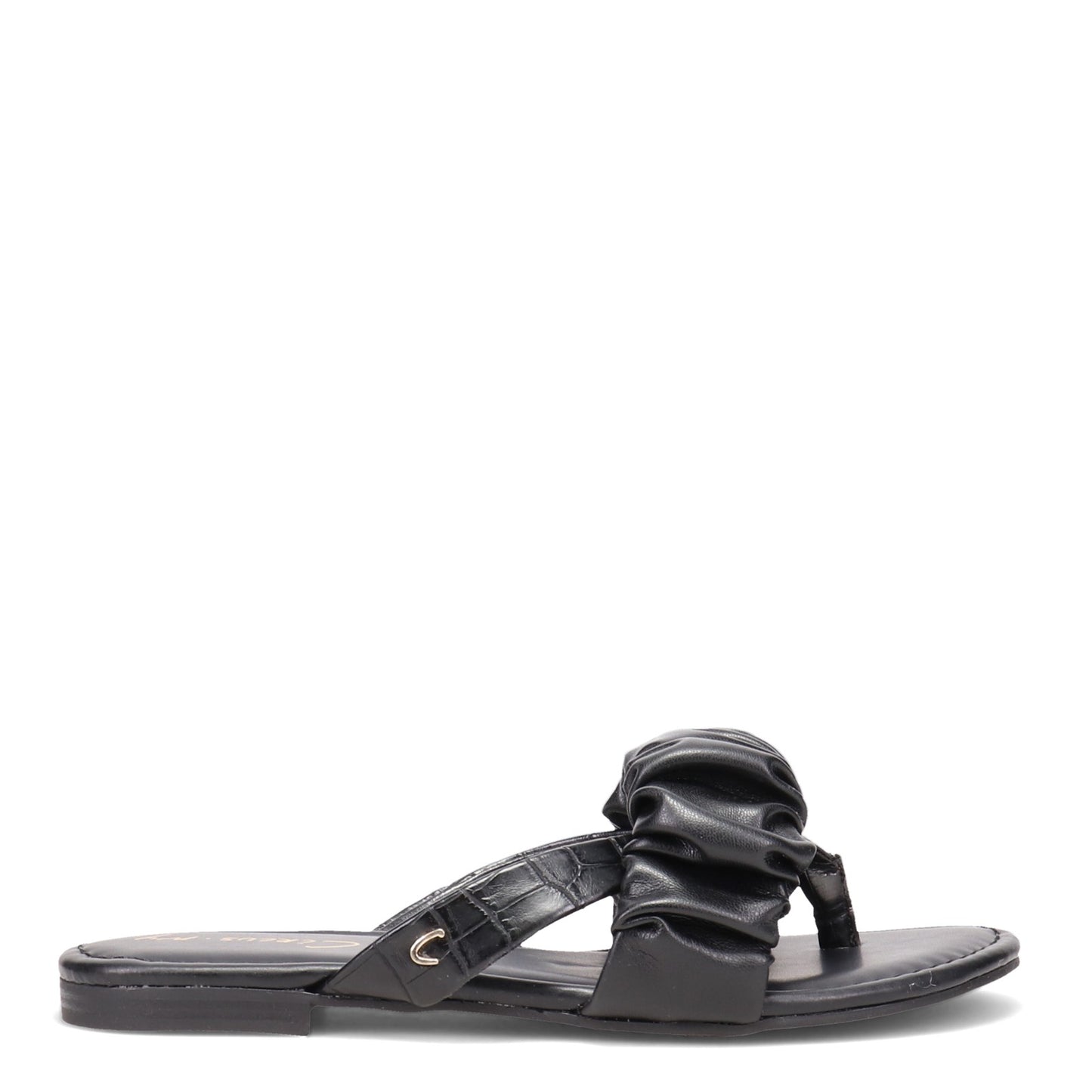 Peltz Shoes Women's Circus NY Cyra Sandal BLACK H6059S1001