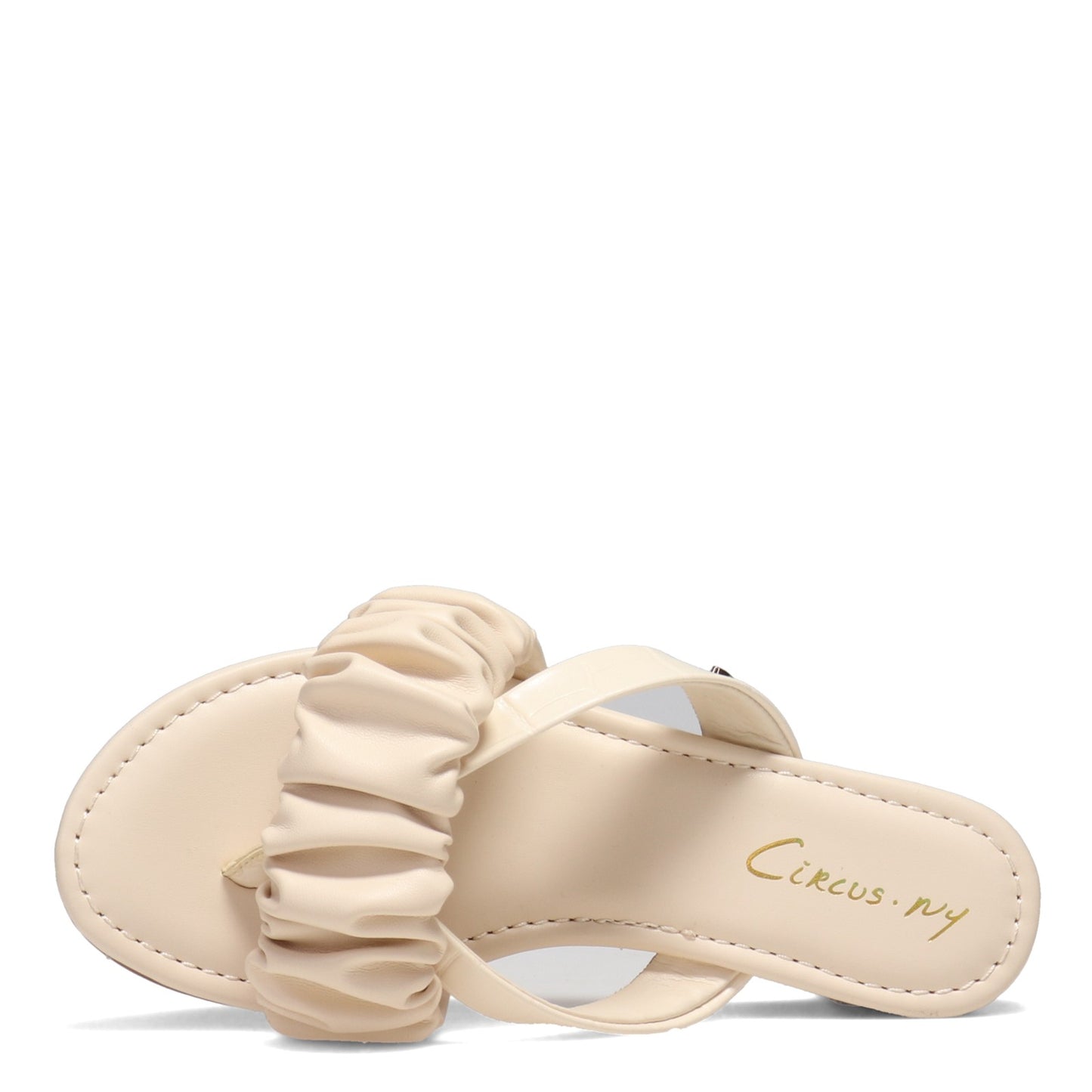 Peltz Shoes Women's Circus NY Cyra Sandal IVORY H6059S1900