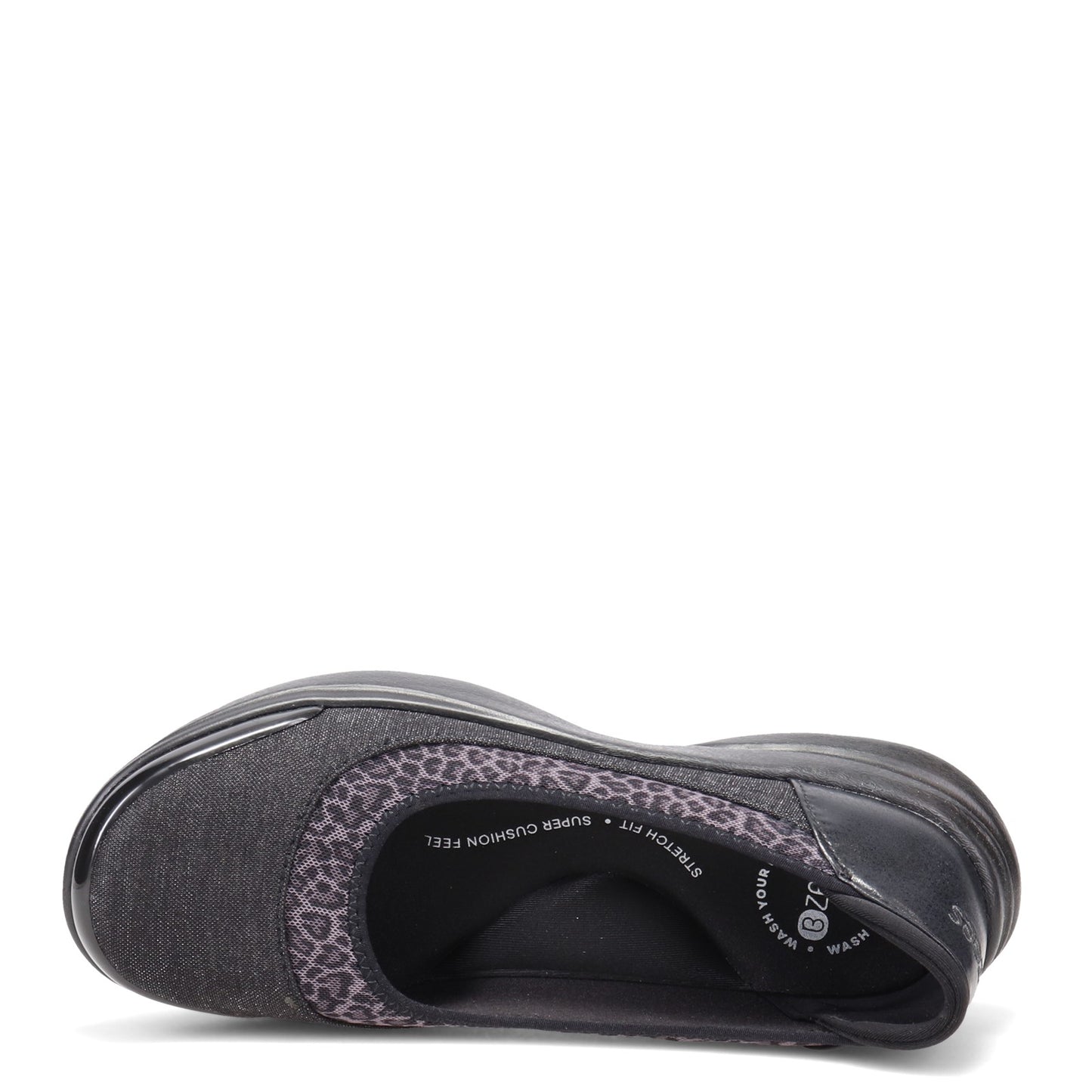 Peltz Shoes Women's BZees Jiffy II Slip-On BLACK H6330F2001