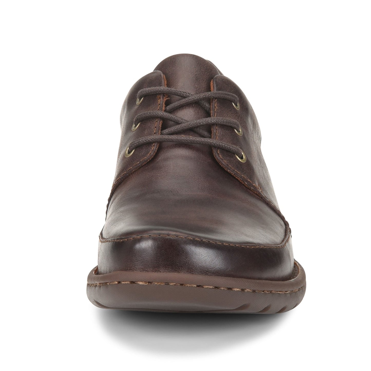 Peltz Shoes Men's Born Nigel 3-Eye Oxford Brown H65606