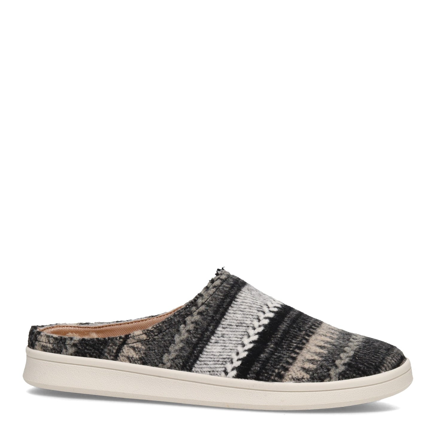 Peltz Shoes Women's LifeStride Nomad Mule BLACK KNIT H6589F3001