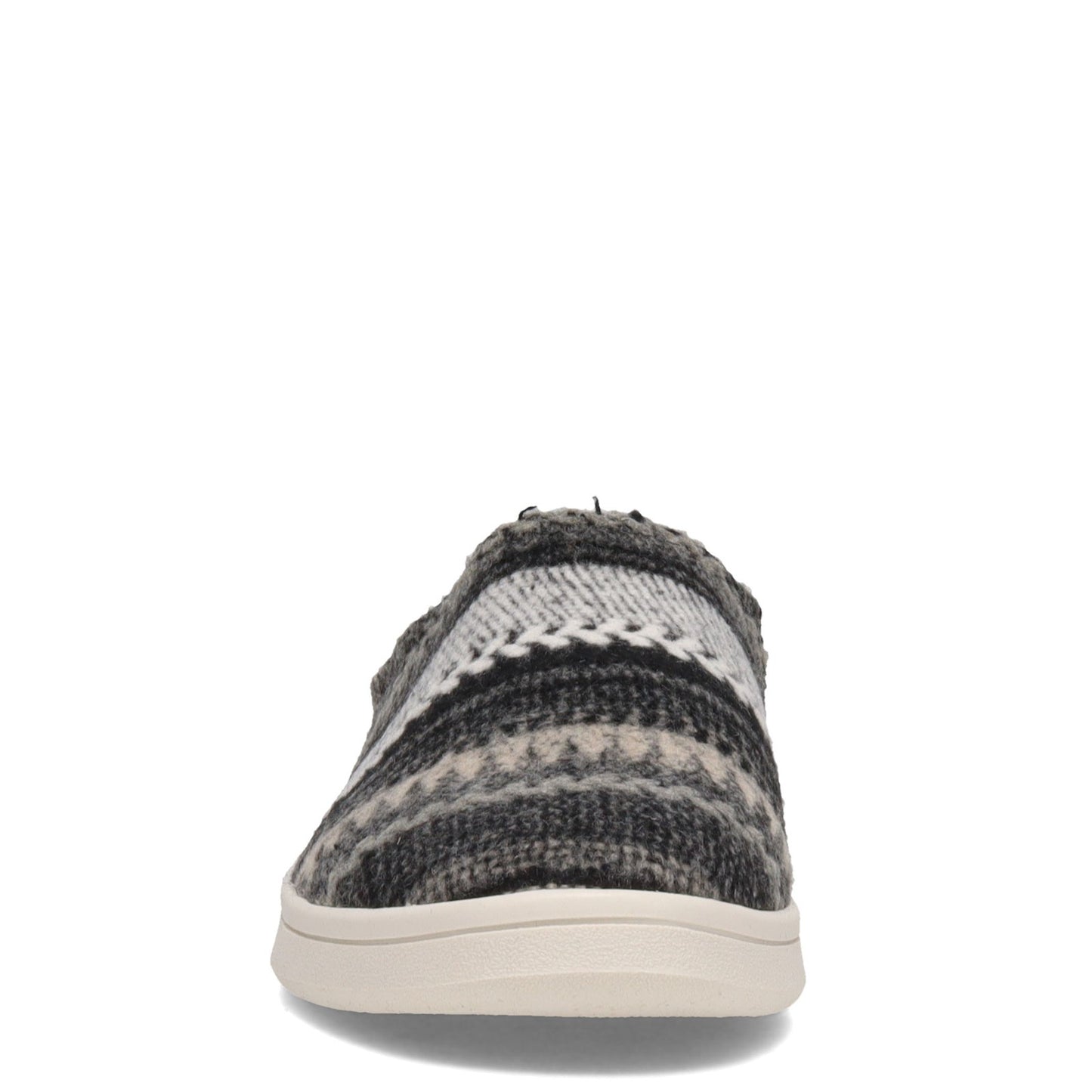 Peltz Shoes Women's LifeStride Nomad Mule BLACK KNIT H6589F3001