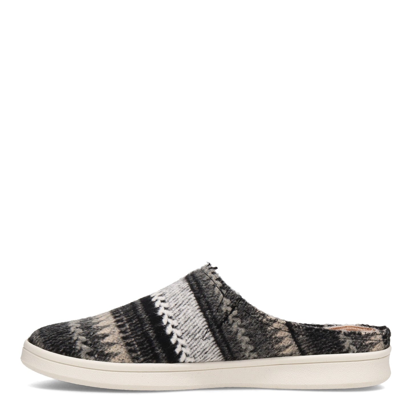 Peltz Shoes Women's LifeStride Nomad Mule BLACK KNIT H6589F3001