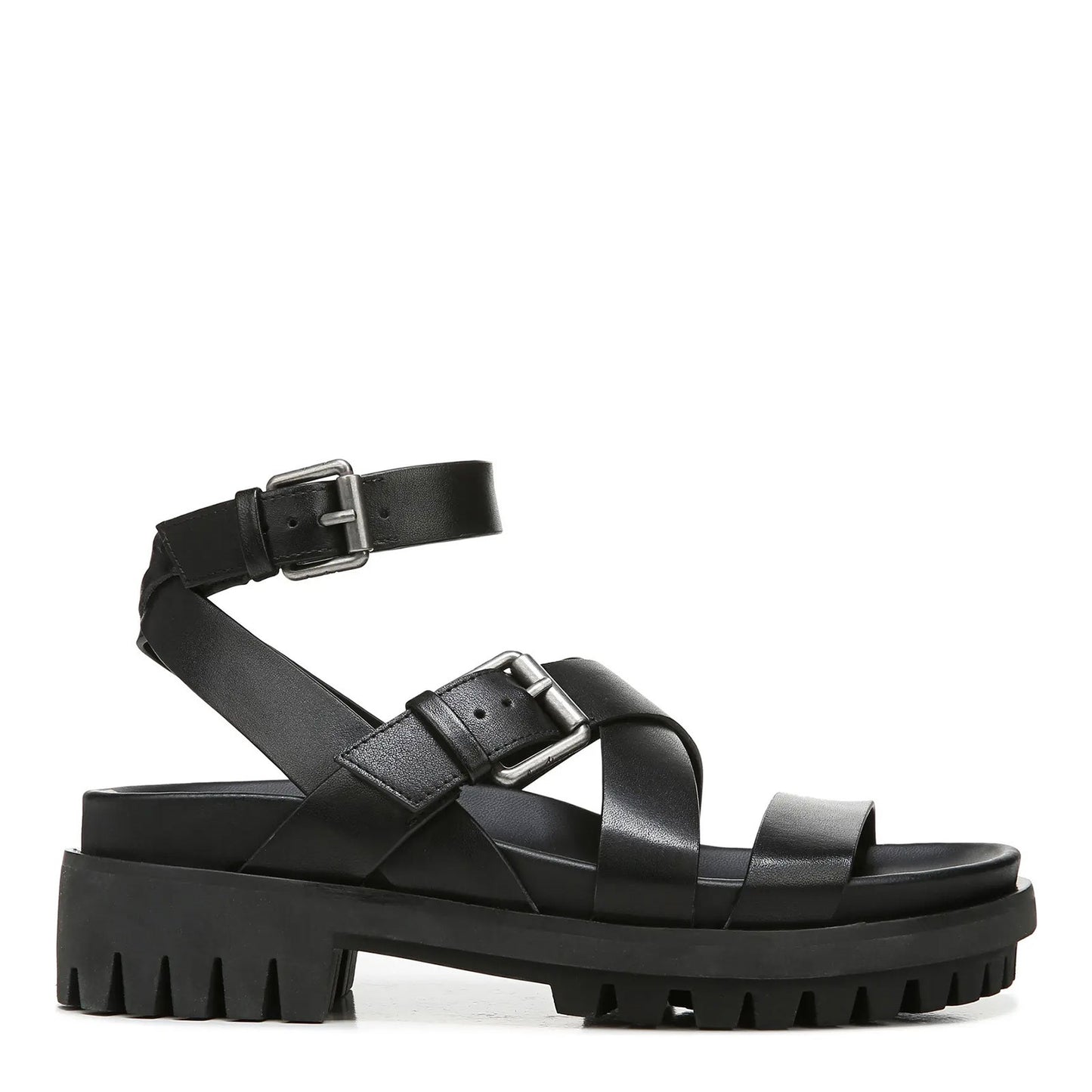 Peltz Shoes Women's Sam Edelman Eleanora Sandal BLACK H6944L1001