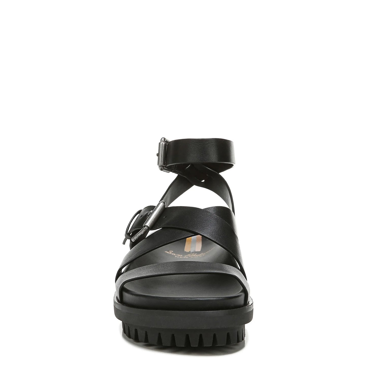 Peltz Shoes Women's Sam Edelman Eleanora Sandal BLACK H6944L1001