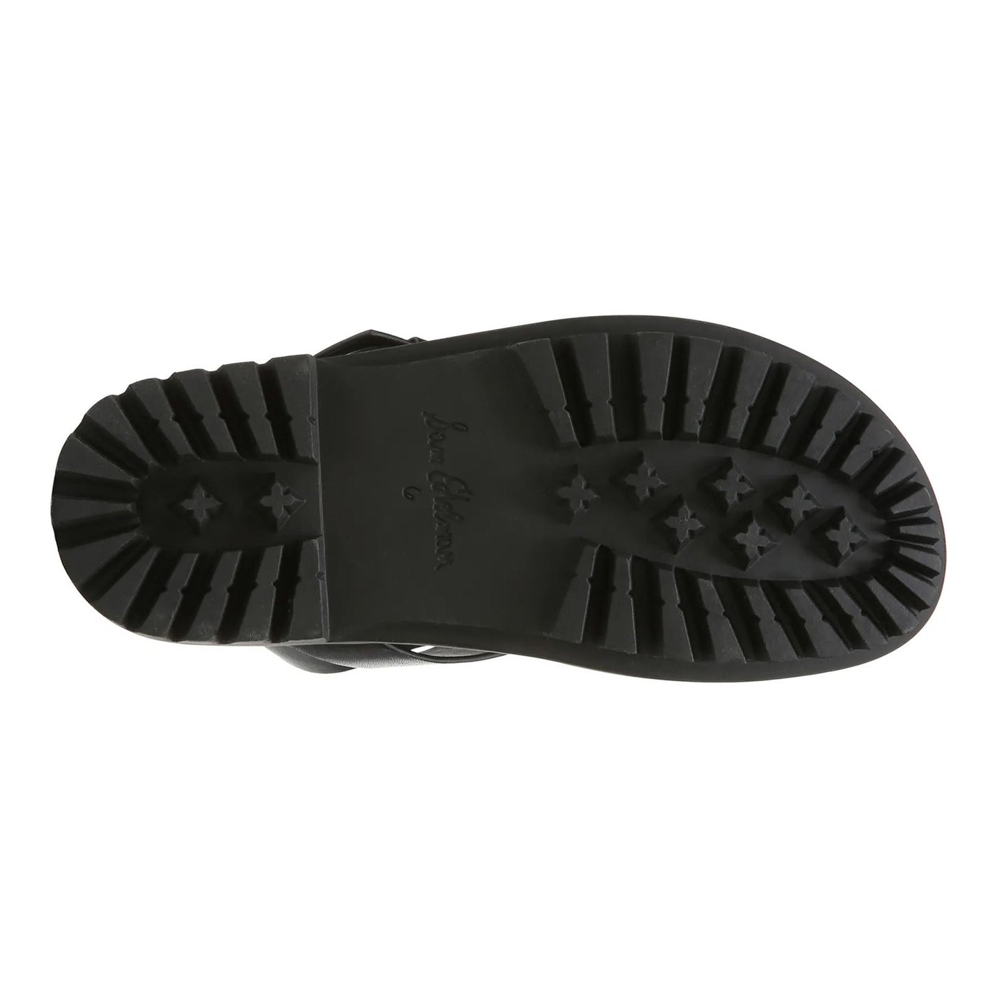 Peltz Shoes Women's Sam Edelman Eleanora Sandal BLACK H6944L1001