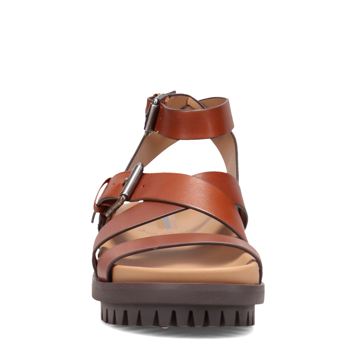Peltz Shoes Women's Sam Edelman Eleanora Sandal BOURBON H6944L2200