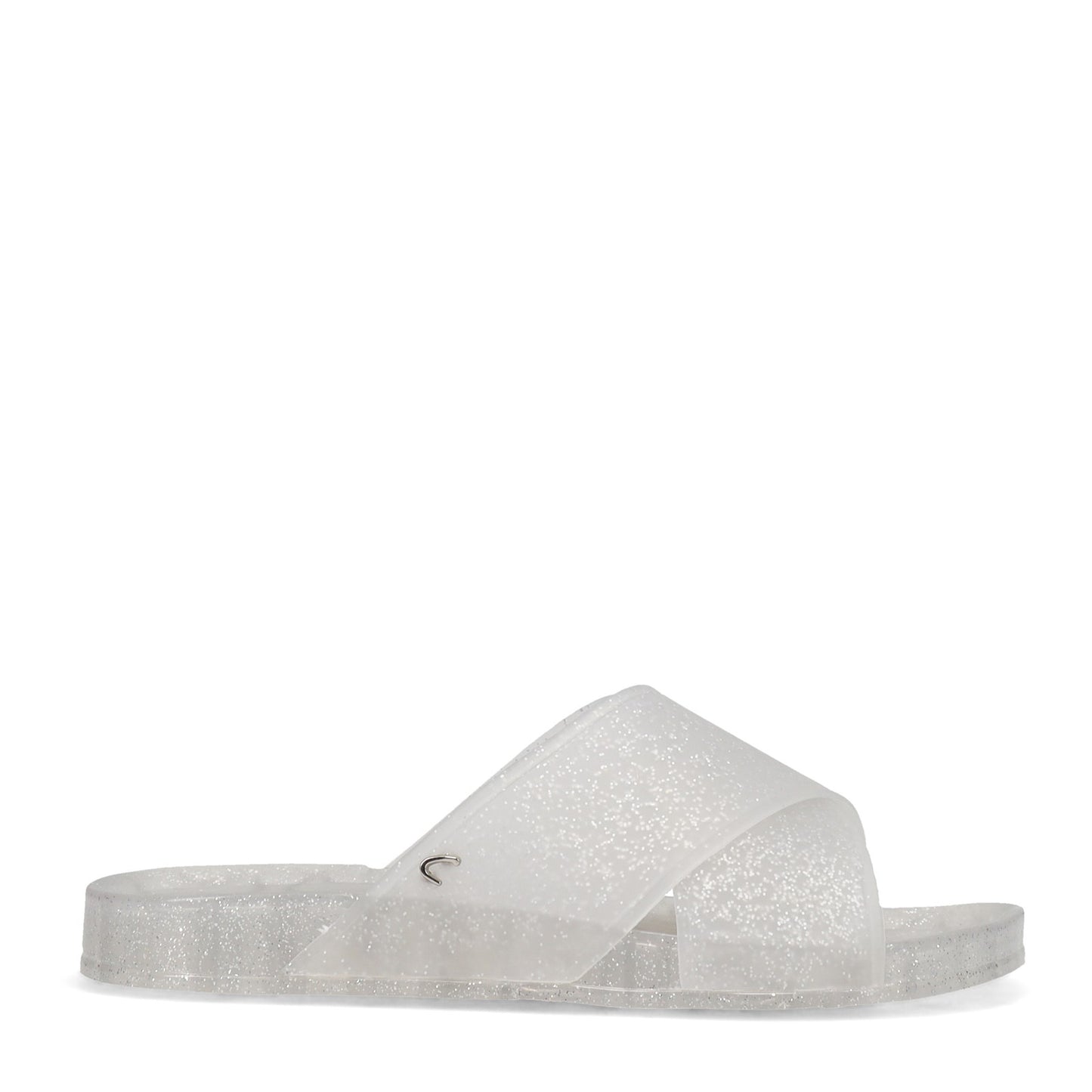 Peltz Shoes Women's Circus NY Jaylee Slide SILVER H6967S2900