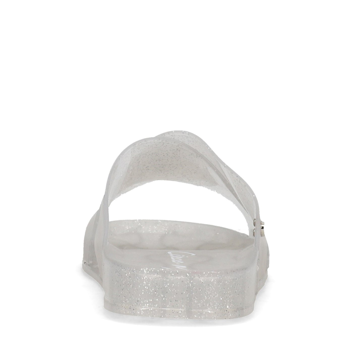 Peltz Shoes Women's Circus NY Jaylee Slide SILVER H6967S2900