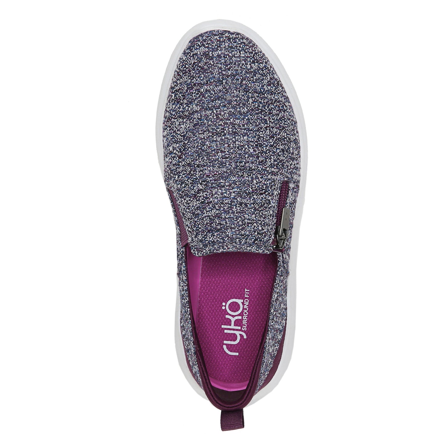 Peltz Shoes Women's Ryka Ally Slip-On Sneaker PURPLE H7049M3500