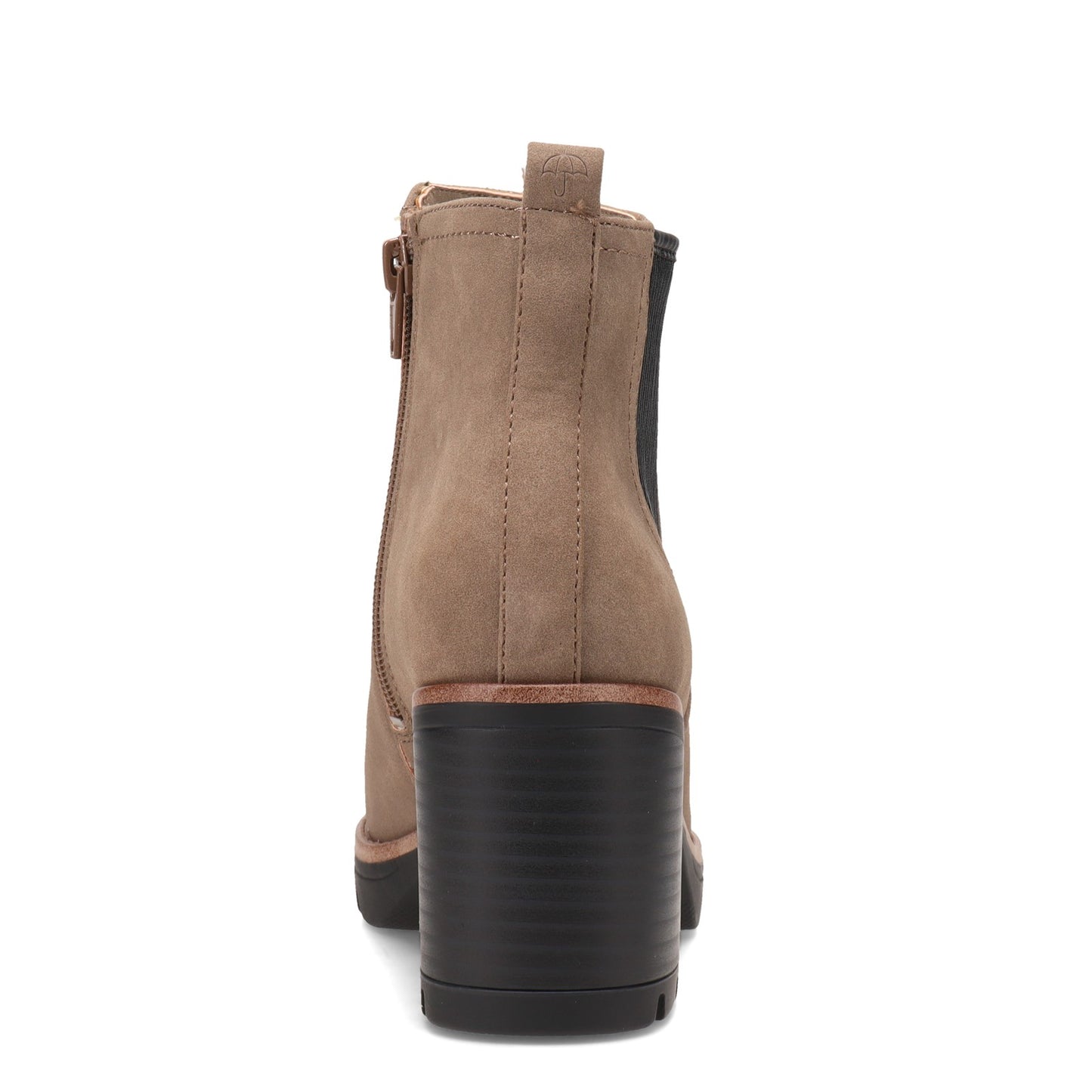 Peltz Shoes Women's Naturalizer Madalynn Gore Boot TAUPE H7090S1200