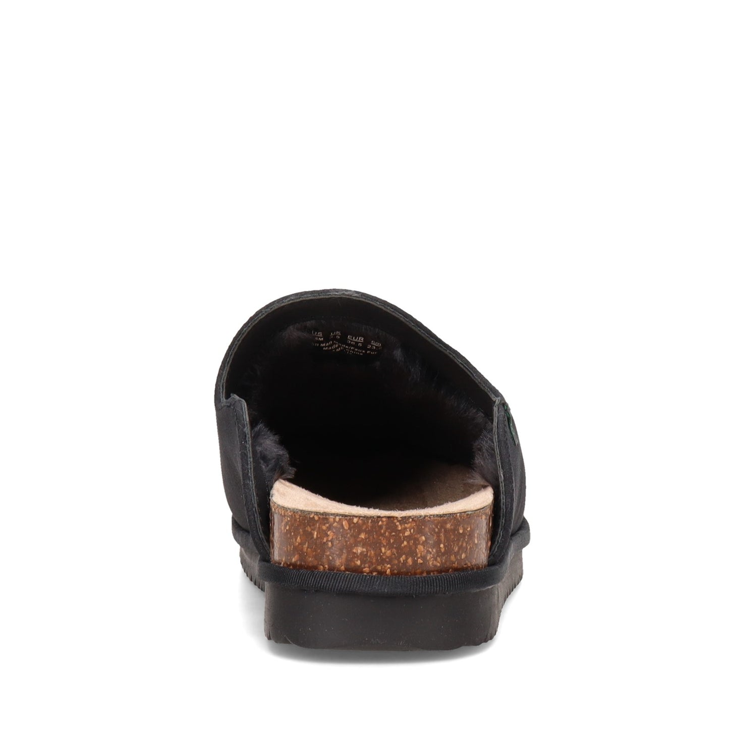 Peltz Shoes Women's SOUL Naturalizer Amelia Clog BLACK H7112S0001