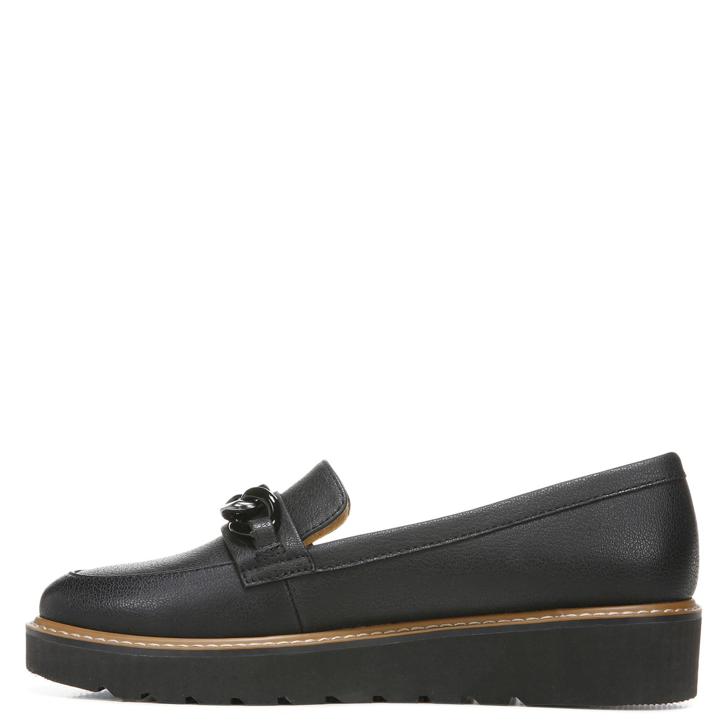 Peltz Shoes Women's Naturalizer Emmal Loafer JET BLACK H7226S3001