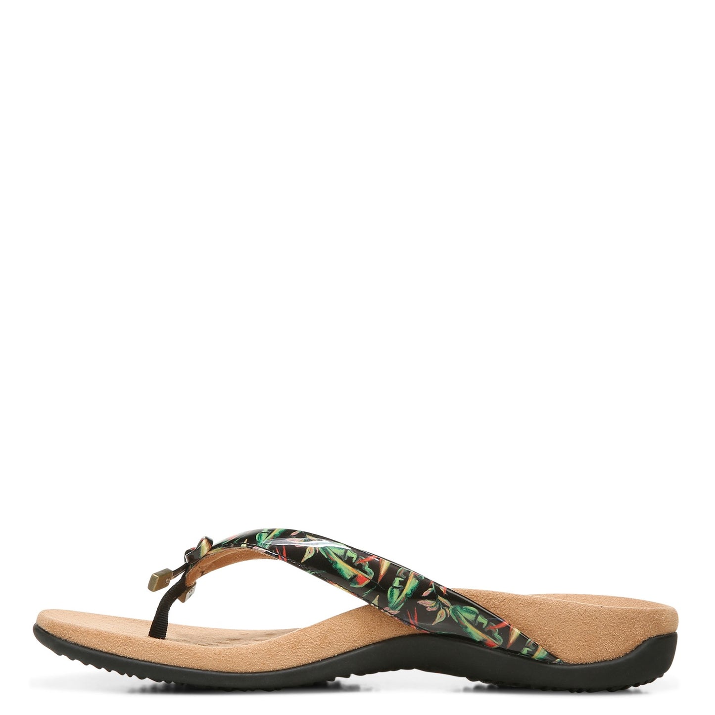 Peltz Shoes Women's Vionic Bella II Sandal BLACK TROPICAL H7740S1001