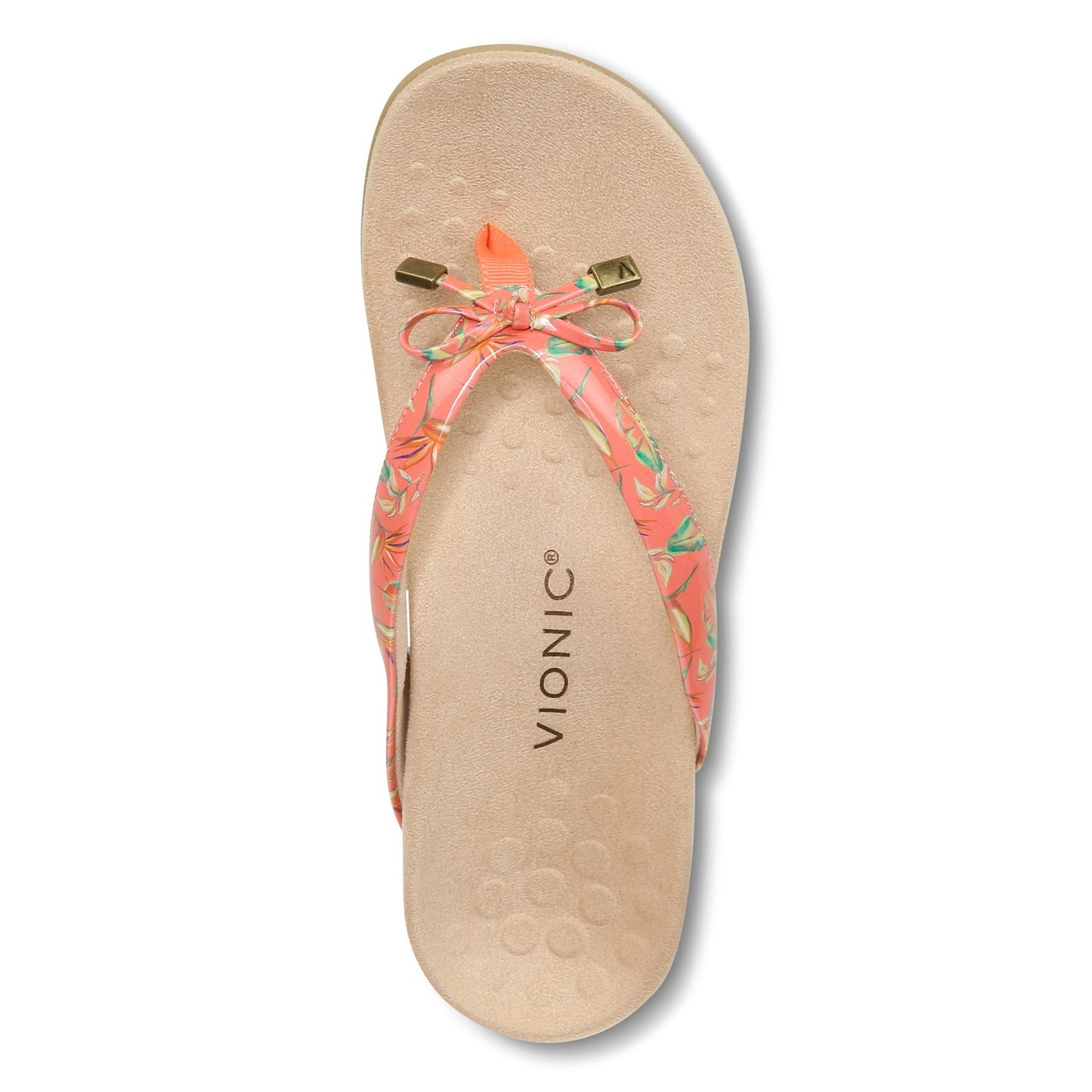 Peltz Shoes Women's Vionic Bella II Sandal PAPAYA H7740S1800