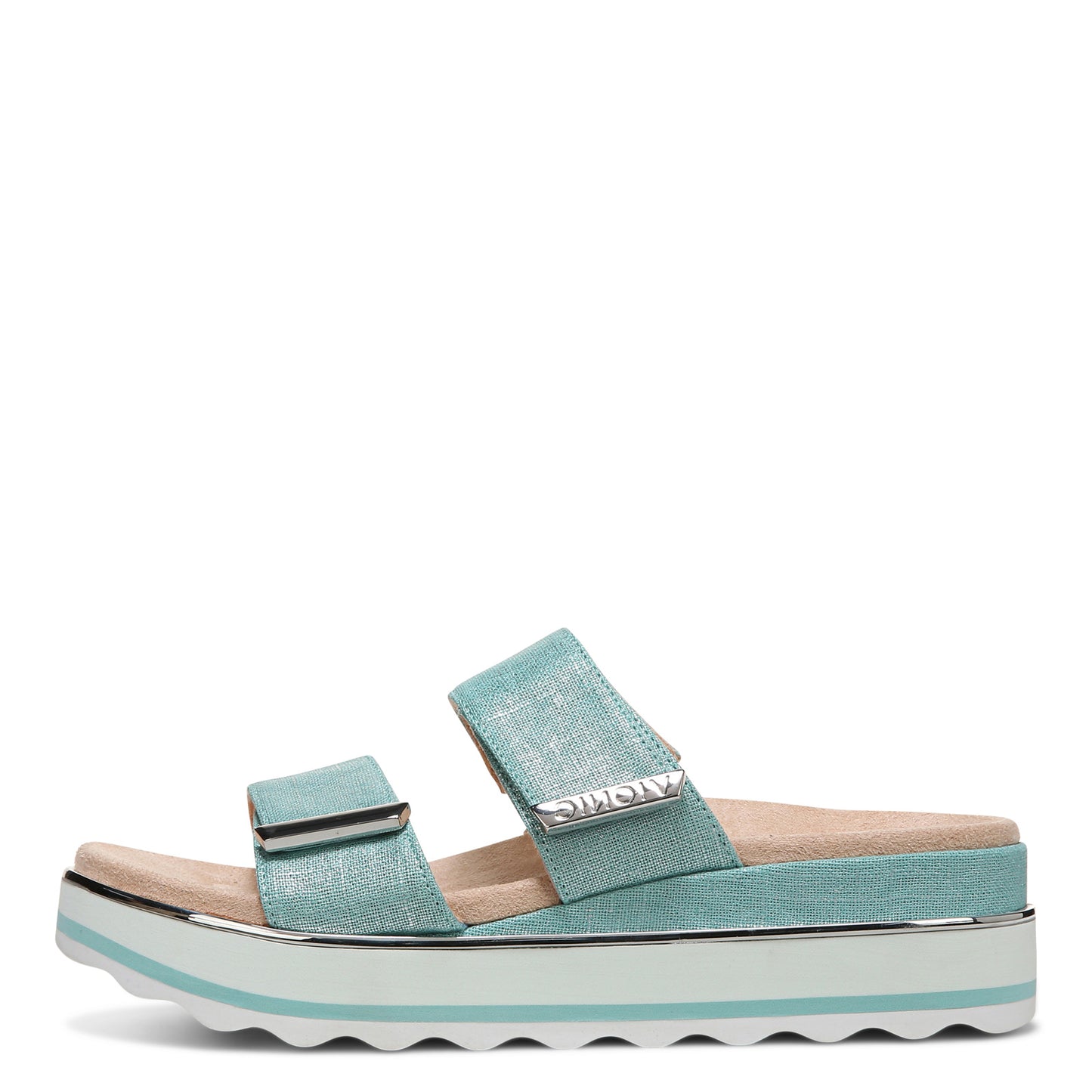 Peltz Shoes Women's Vionic Brandie Sandal AQUA H7775F1403