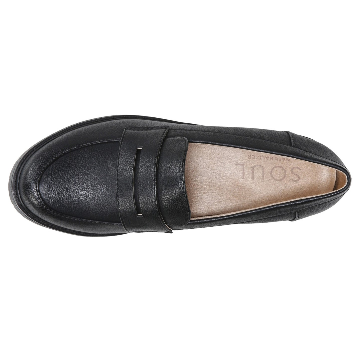 Peltz Shoes Women's SOUL Naturalizer Nova Loafer BLACK H8164S0001