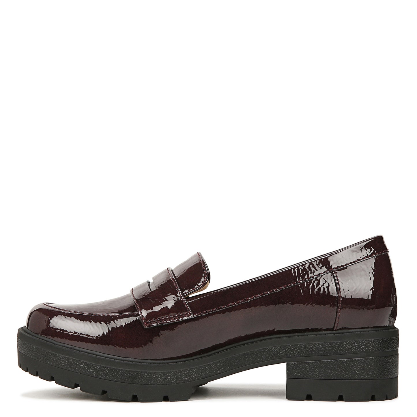 Peltz Shoes Women's SOUL Naturalizer Nova Loafer BURGUNDY PATENT H8164S4600