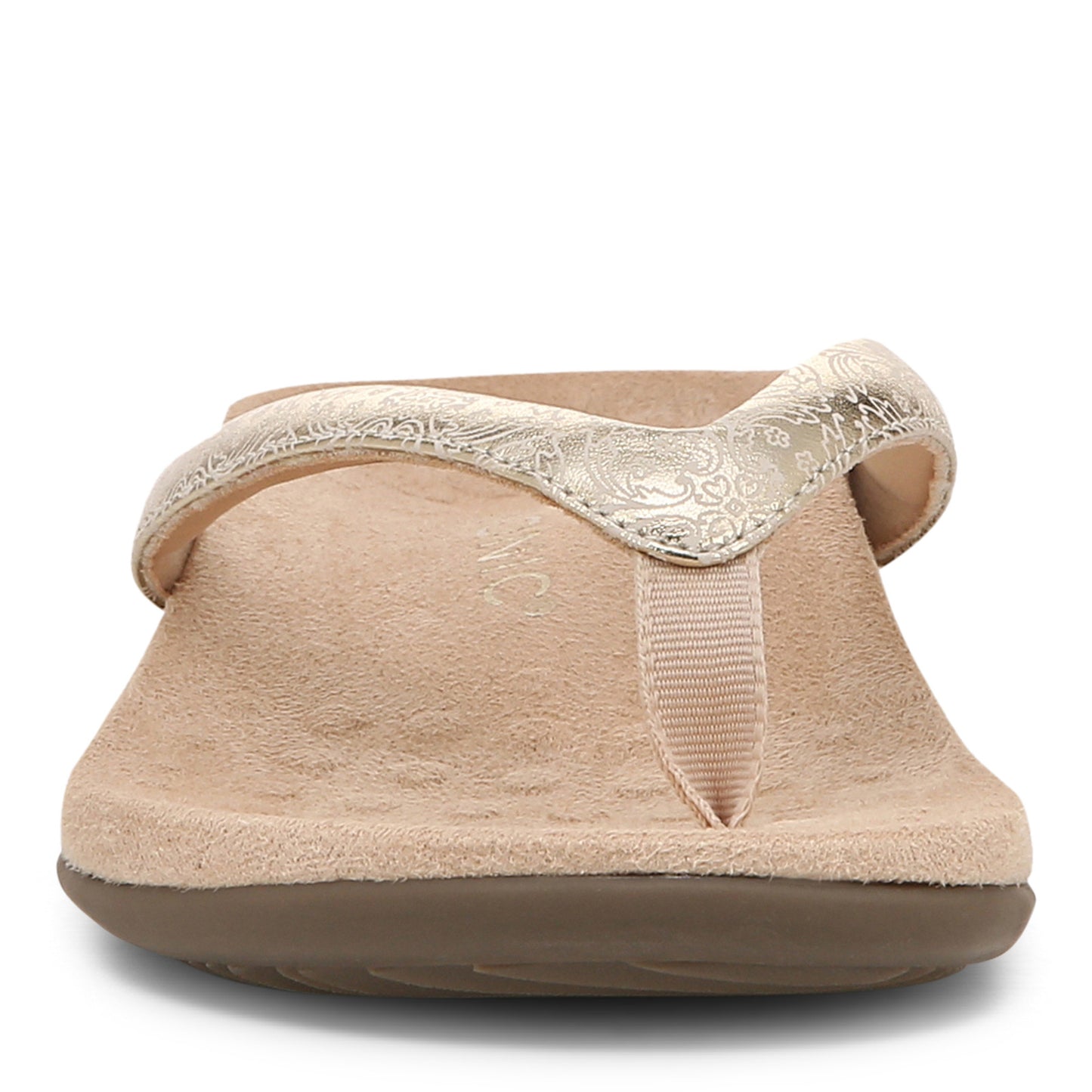Peltz Shoes Women's Vionic Dillon Sandal GOLD H8215L6701
