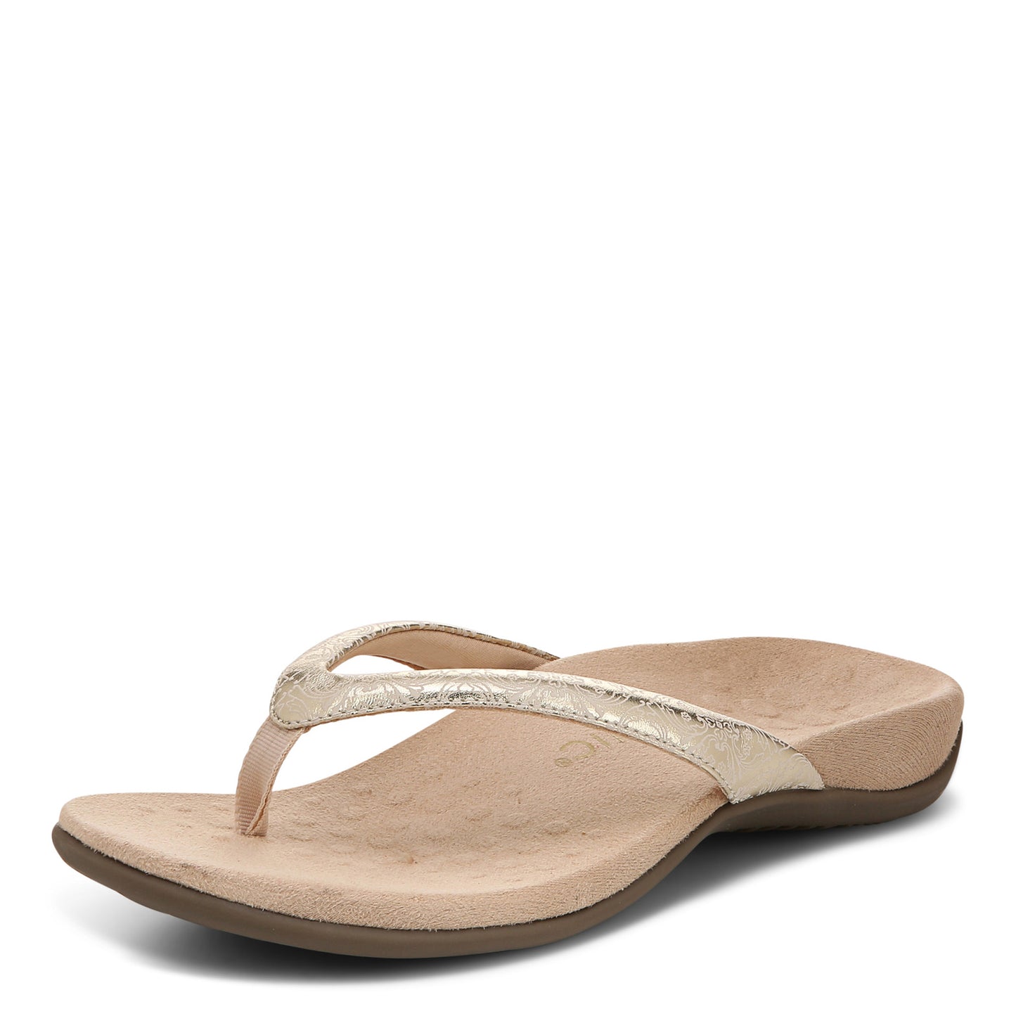 Peltz Shoes Women's Vionic Dillon Sandal GOLD H8215L6701