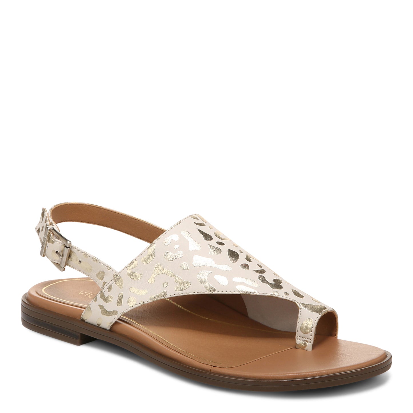 Peltz Shoes Women's Vionic Ella Sandal WHITE H8219L6101