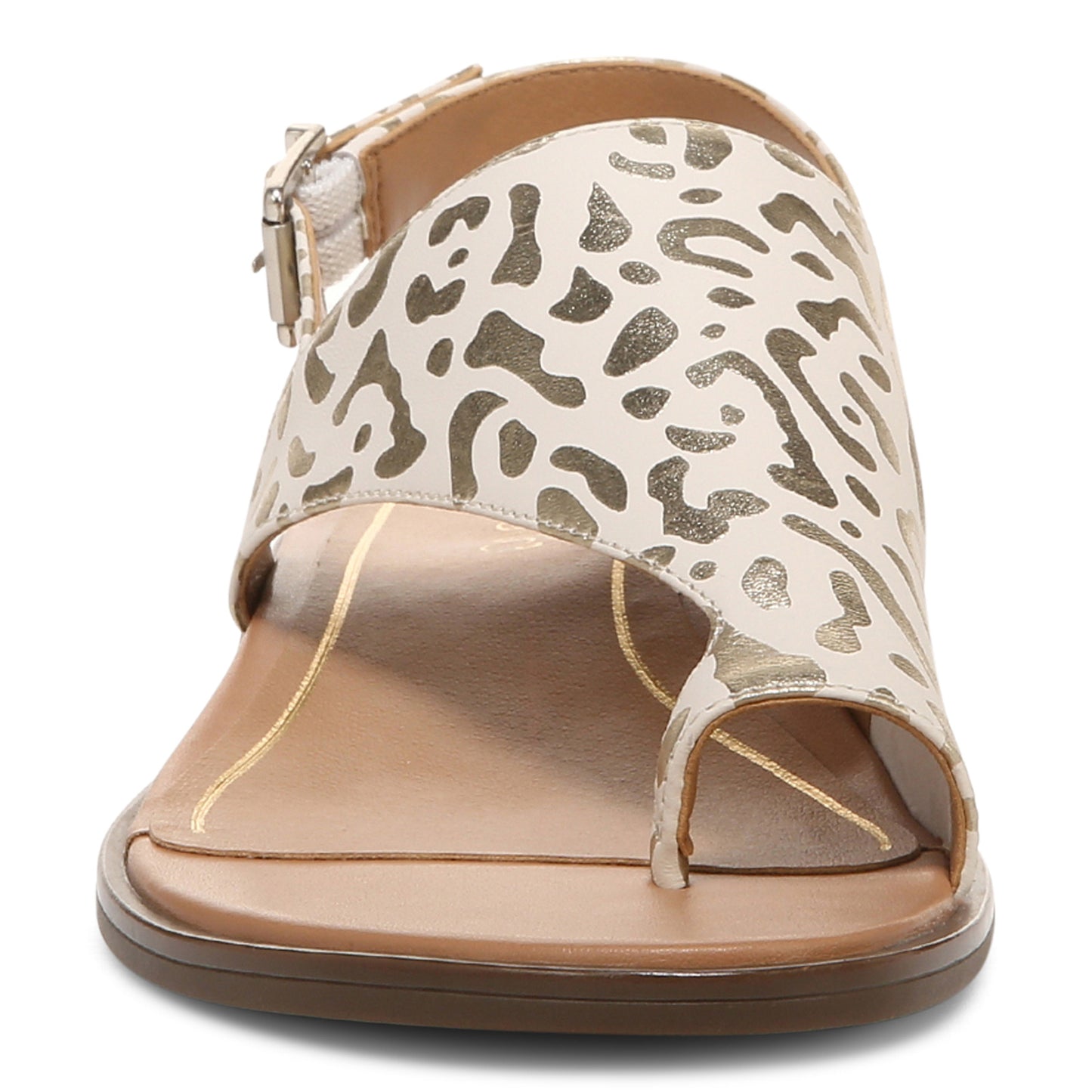 Peltz Shoes Women's Vionic Ella Sandal WHITE H8219L6101