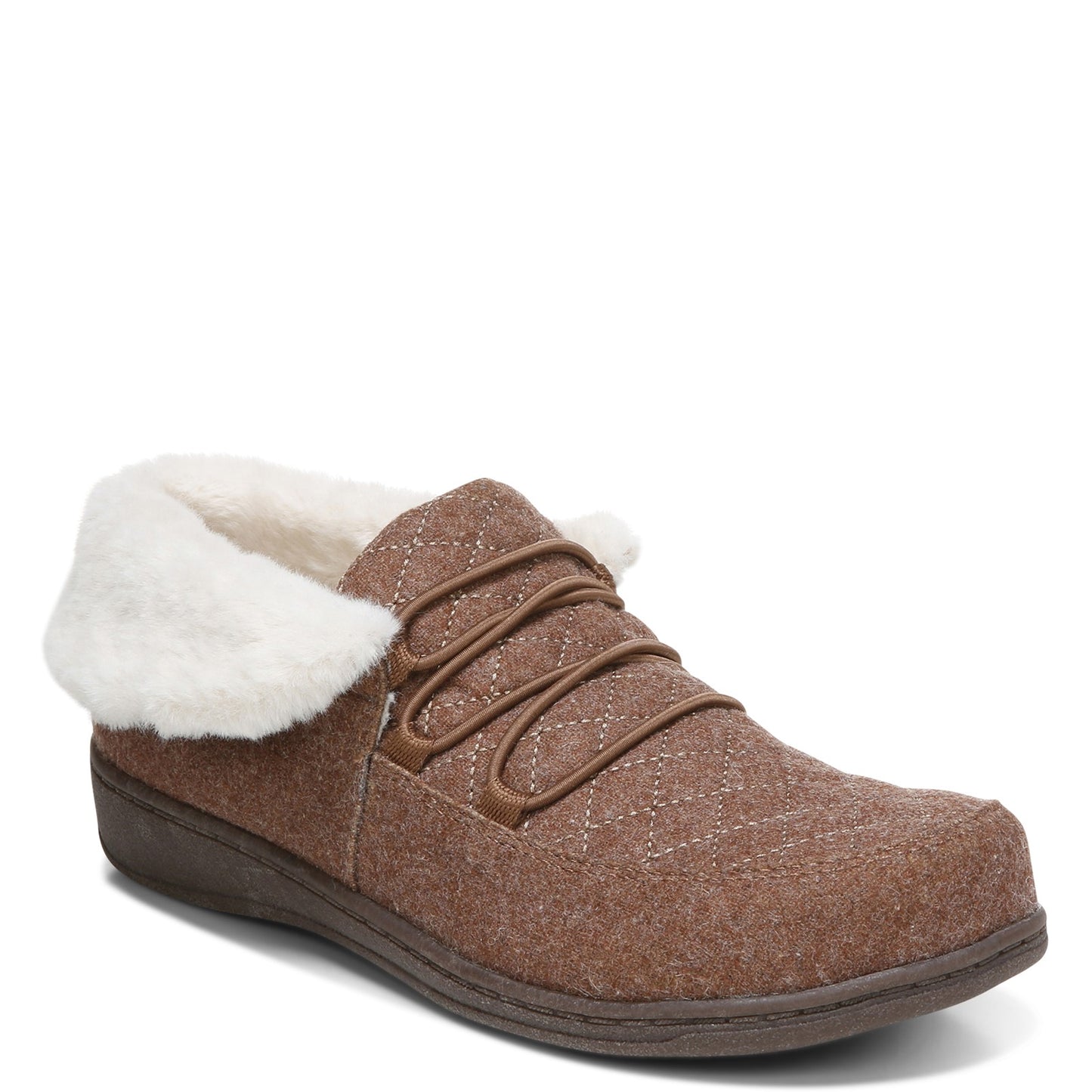 Peltz Shoes Women's Vionic Indulge Believe Slipper TOFFEE H8294F1200