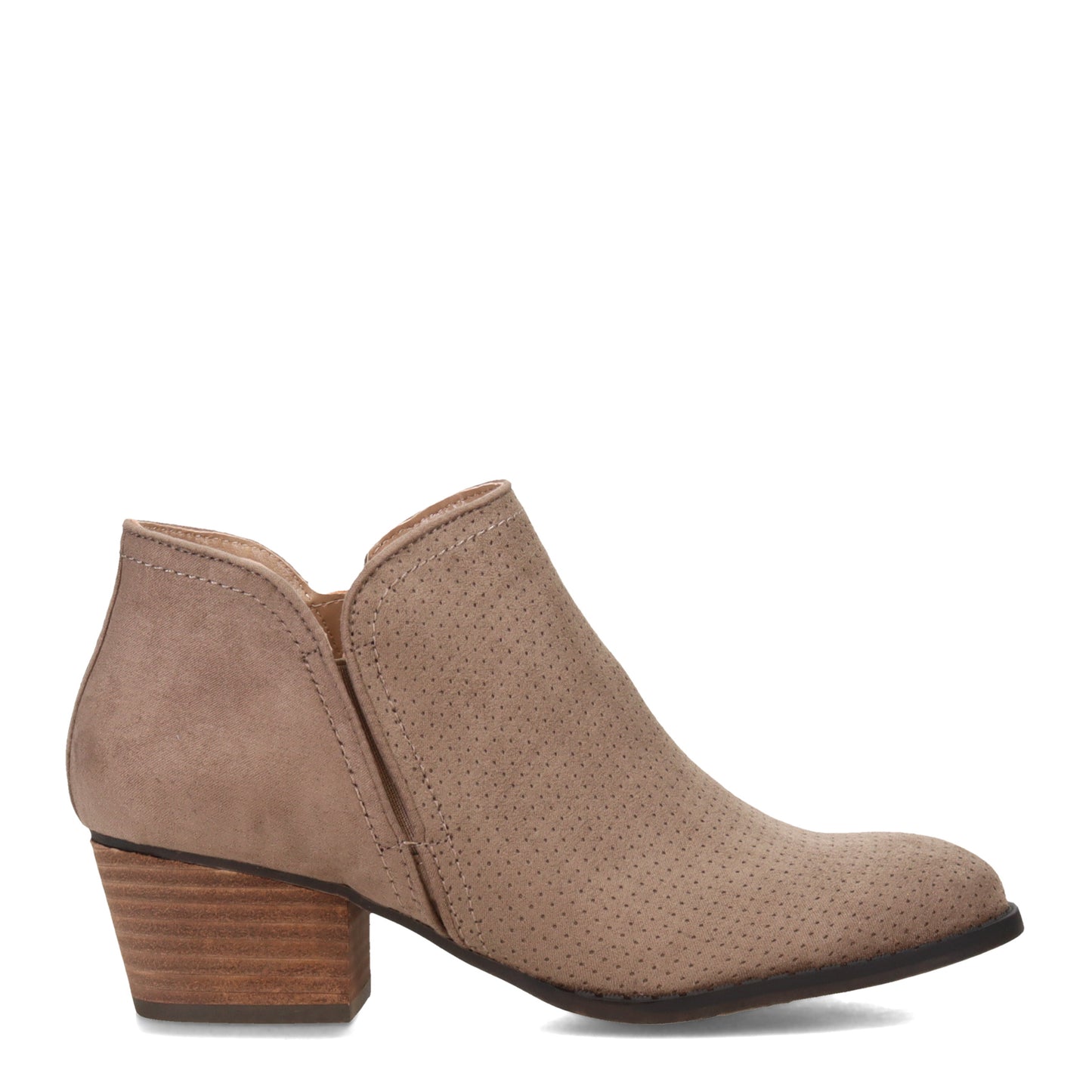 Peltz Shoes Women's LifeStride Blake Bootie TAUPE H8395F1020