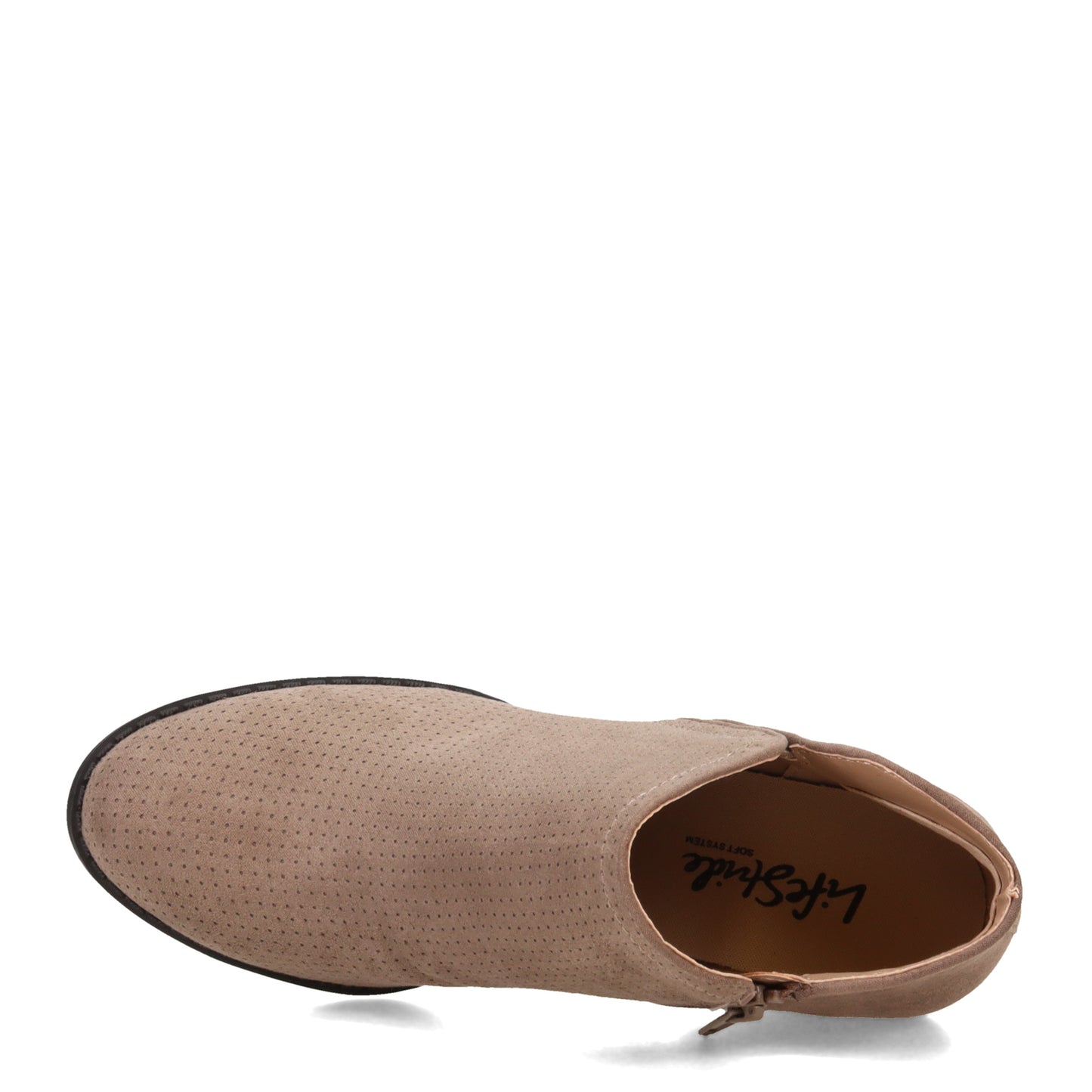 Peltz Shoes Women's LifeStride Blake Bootie TAUPE H8395F1020