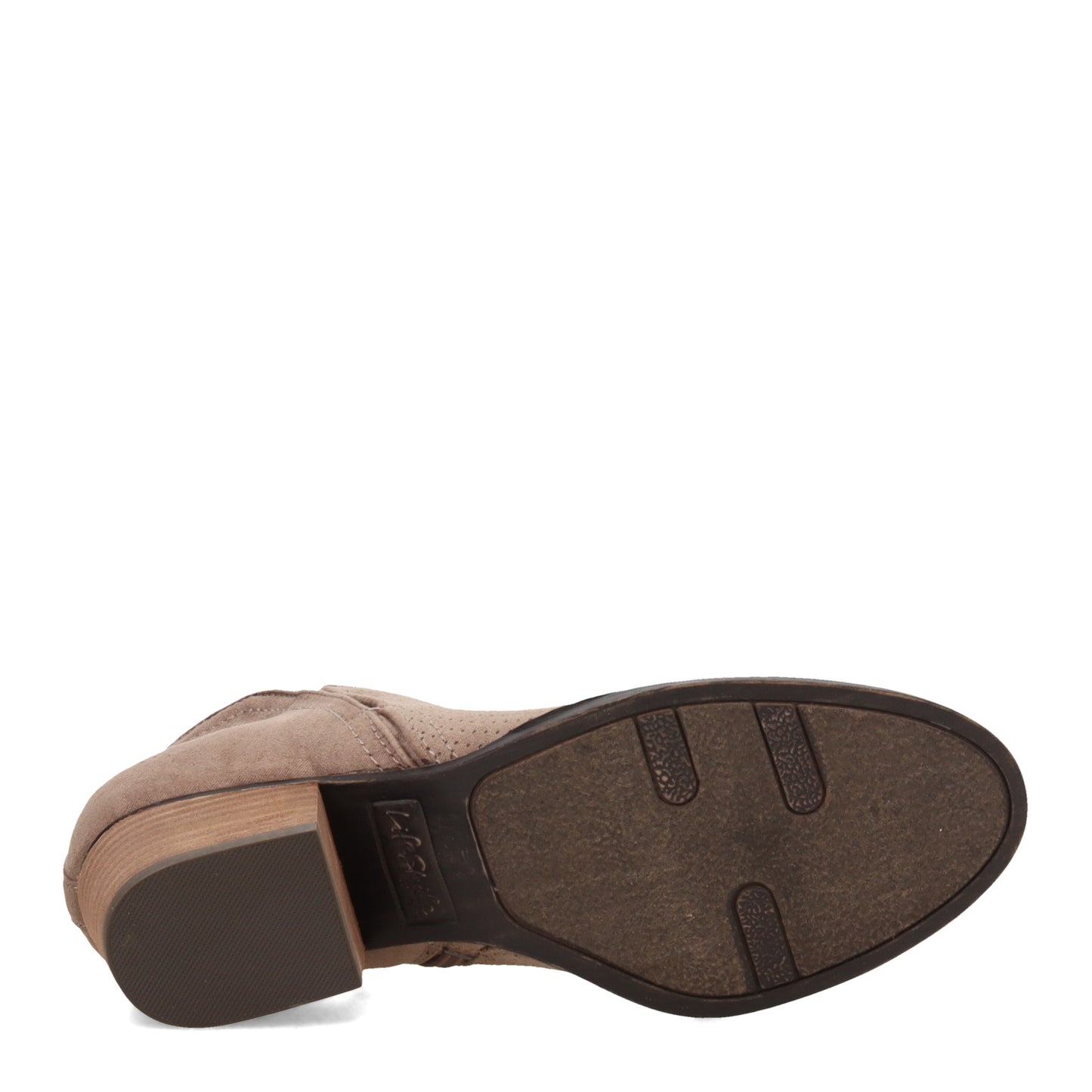 Peltz Shoes Women's LifeStride Blake Bootie TAUPE H8395F1020