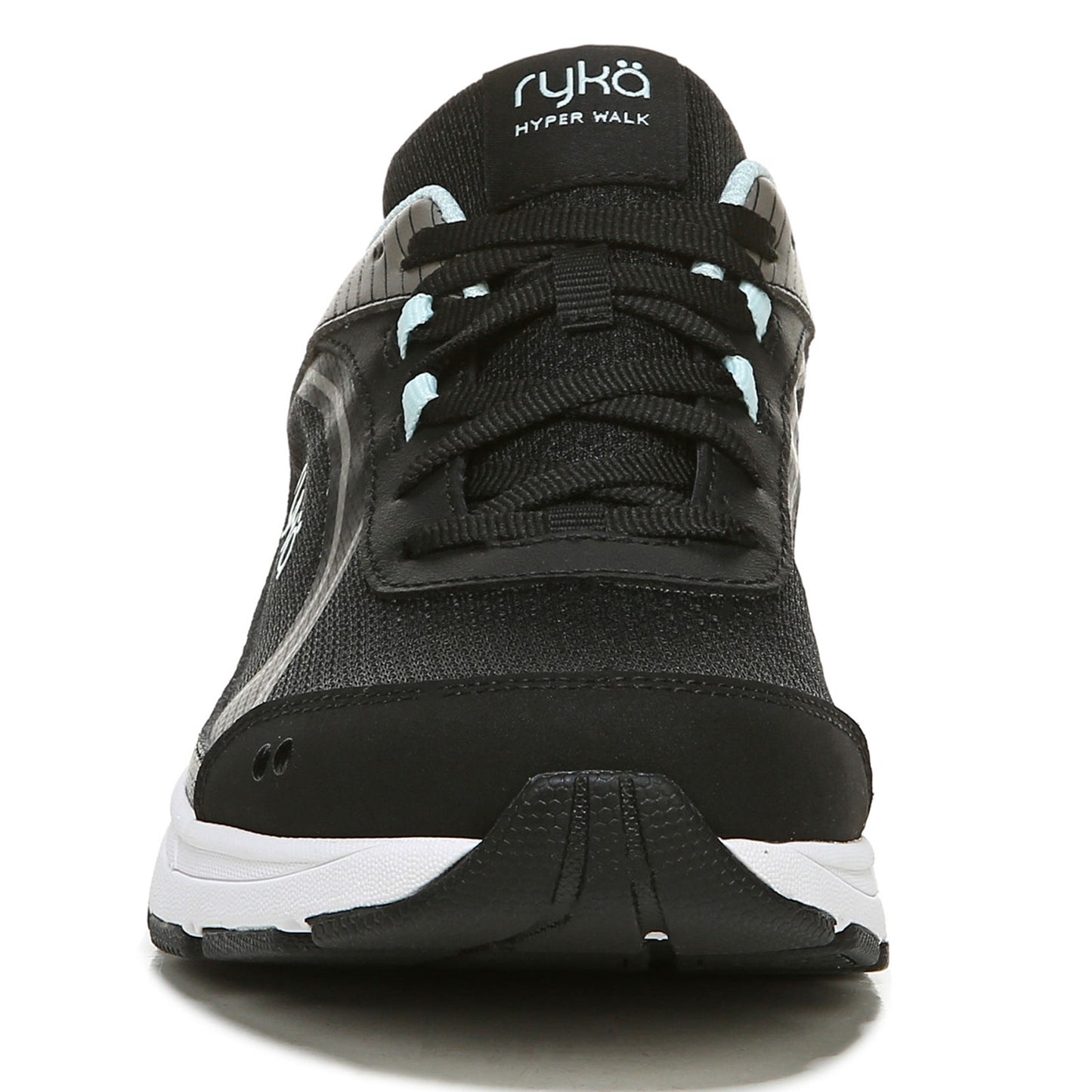 Peltz Shoes Women's Ryka Sky Walk 4 Sneaker BLACK LIGHT BLUE H9079L1001