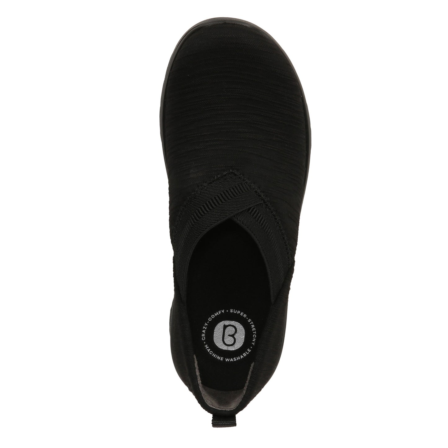 Peltz Shoes Women's BZees Game Plan Slip-On BLACK H9109M1001
